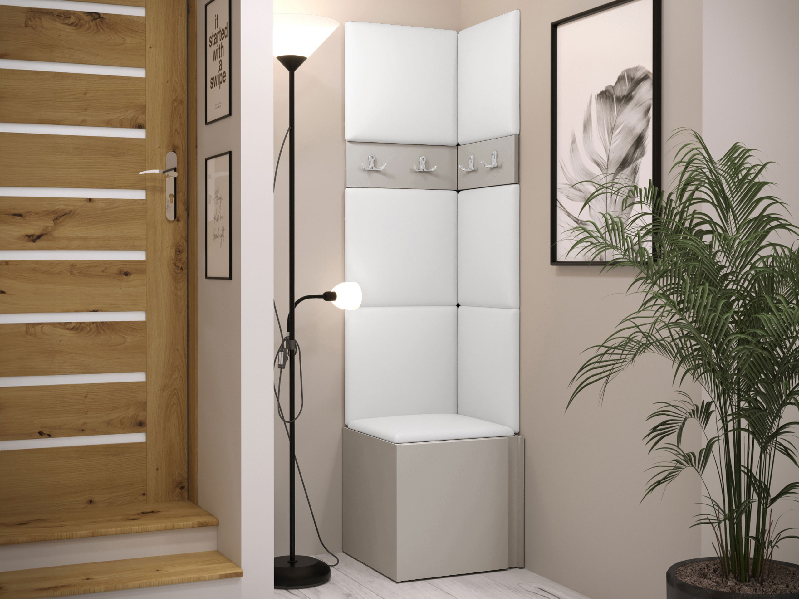 Meuble d'entrée Hartford 347 (Cachemire)