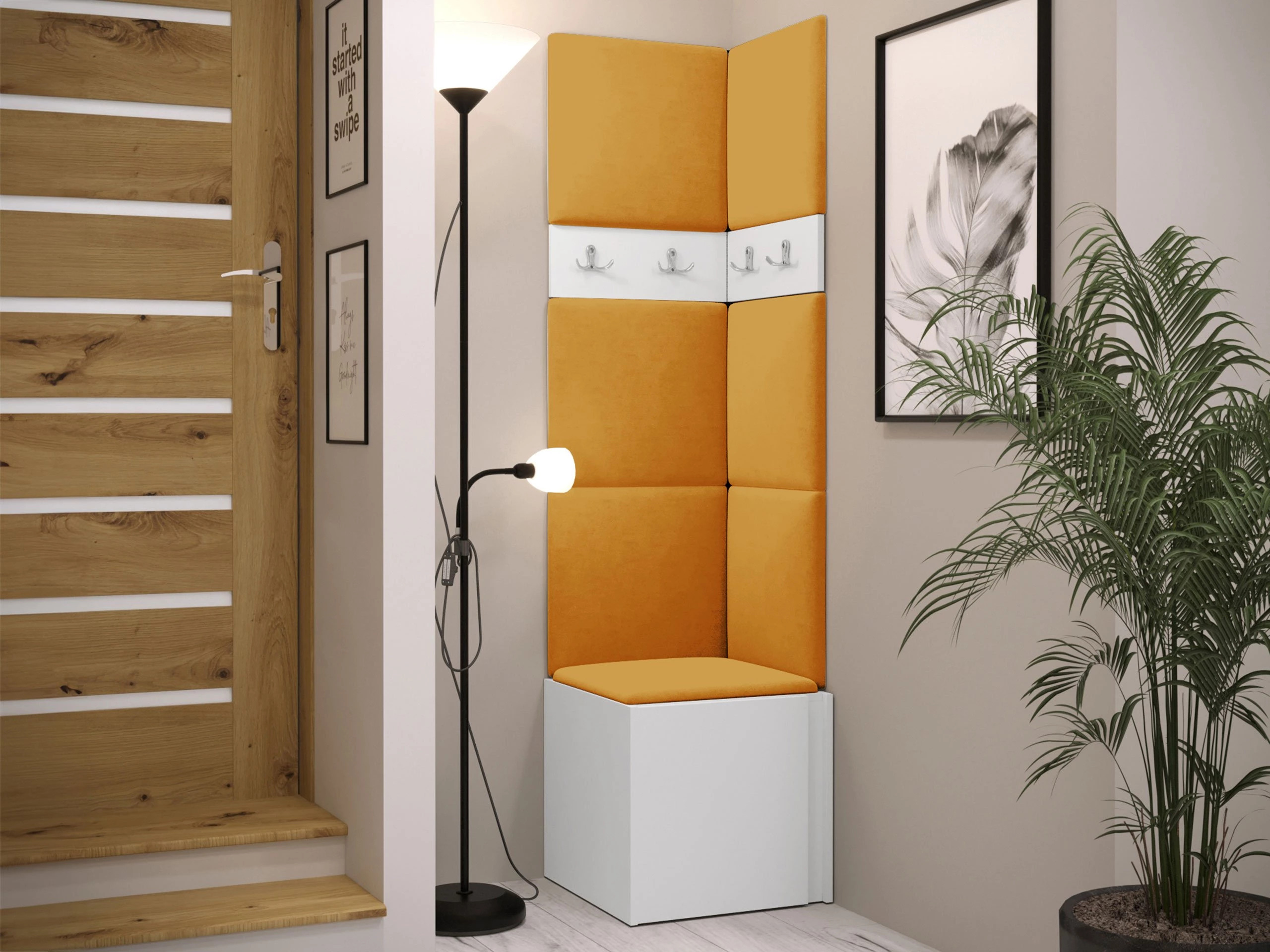 Meuble d'entrée Pinis XXI (Blanc)