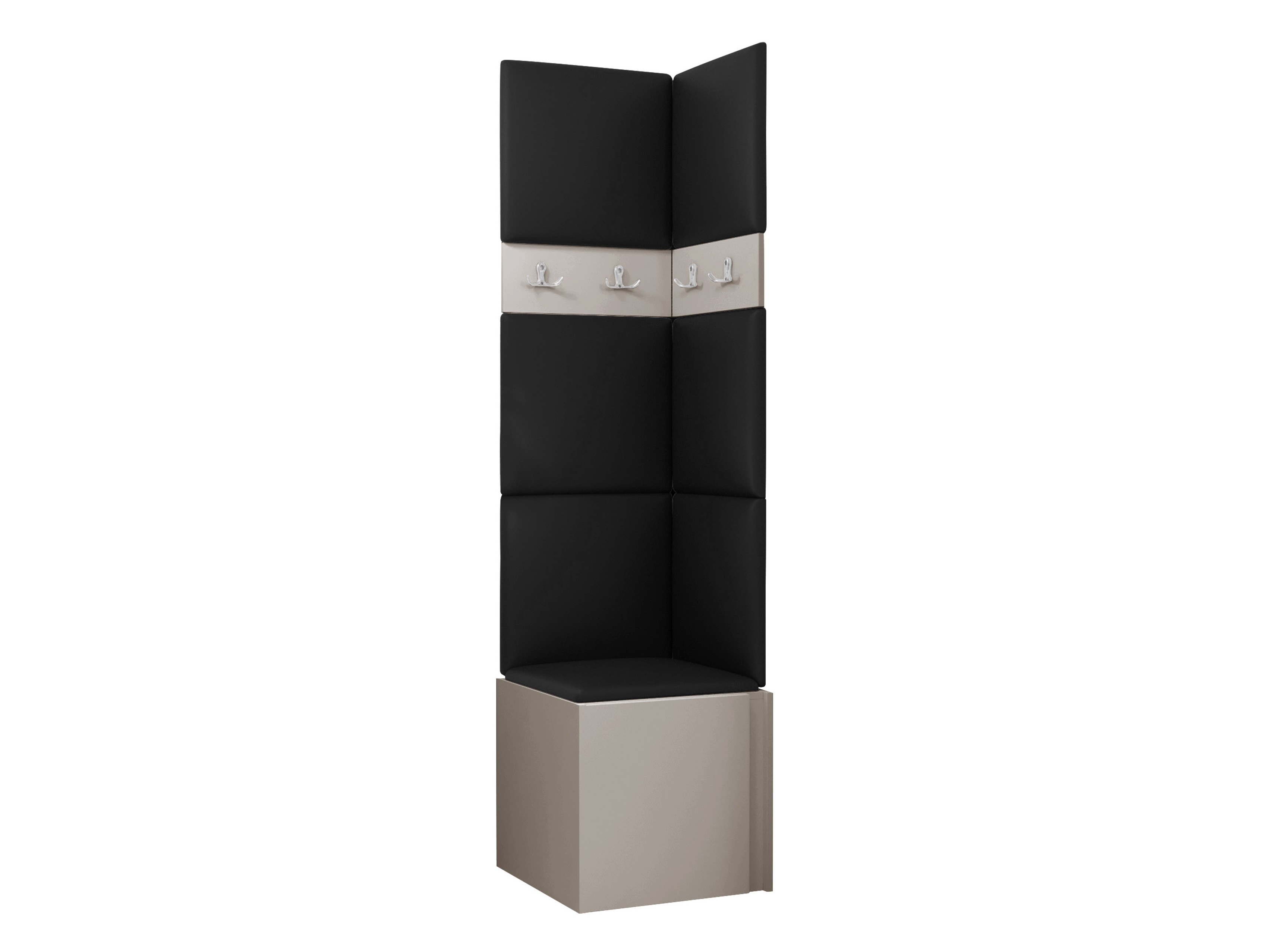 Meuble d'entrée Pinis XXI (Faux cuir Soft 011)