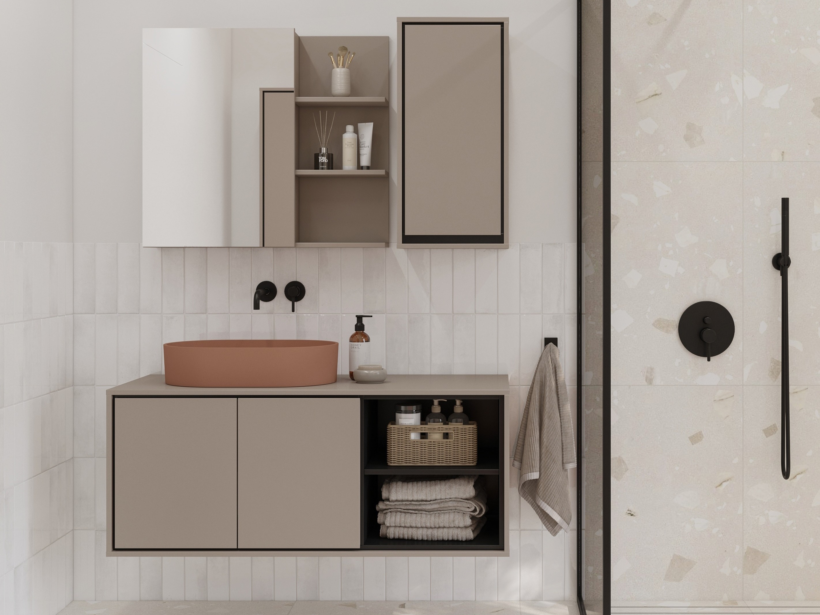 Ensemble de salle de bain Tecavu 106