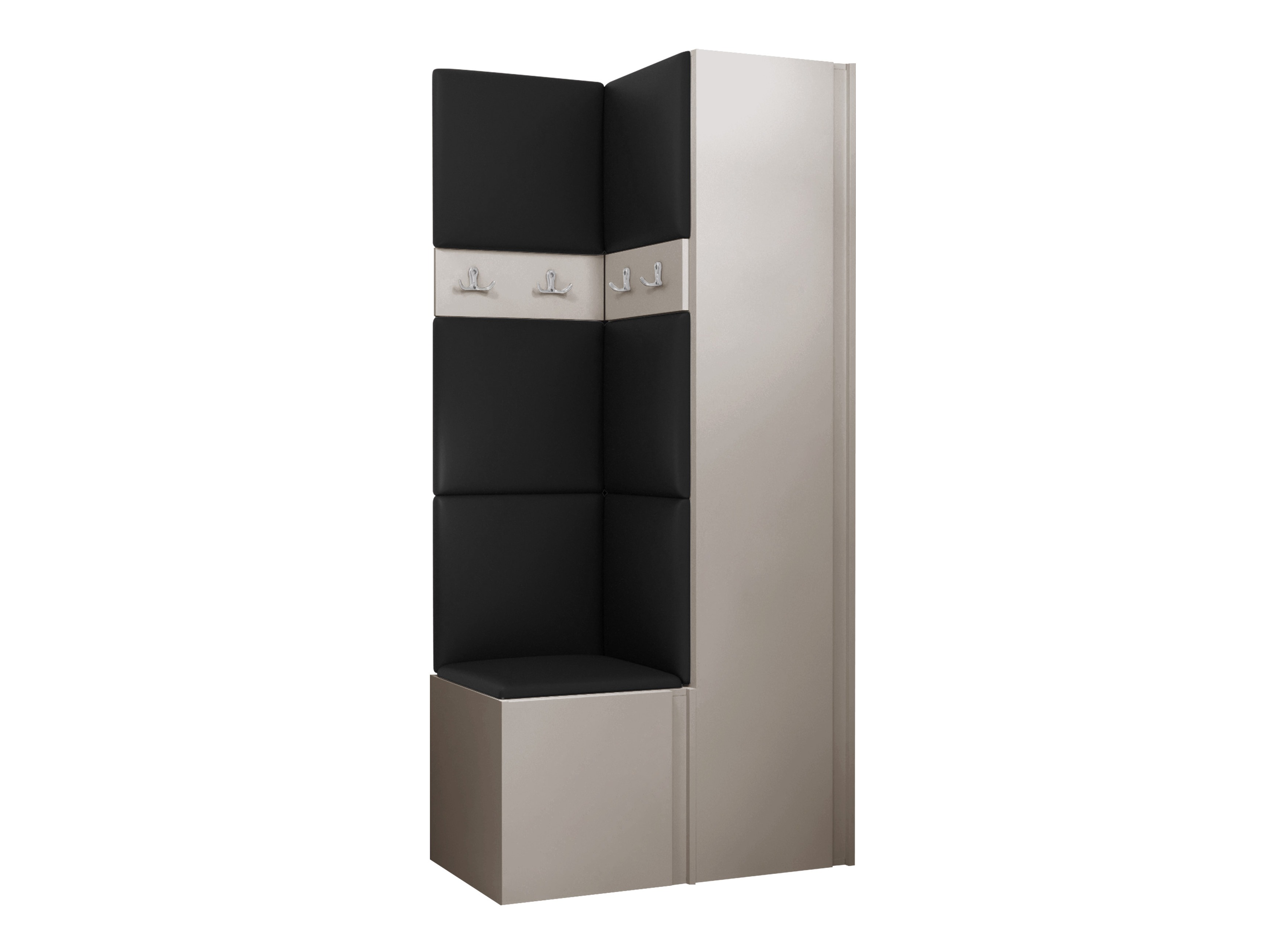 Meuble d'entrée Pinis XXIV (Faux cuir Soft 011)