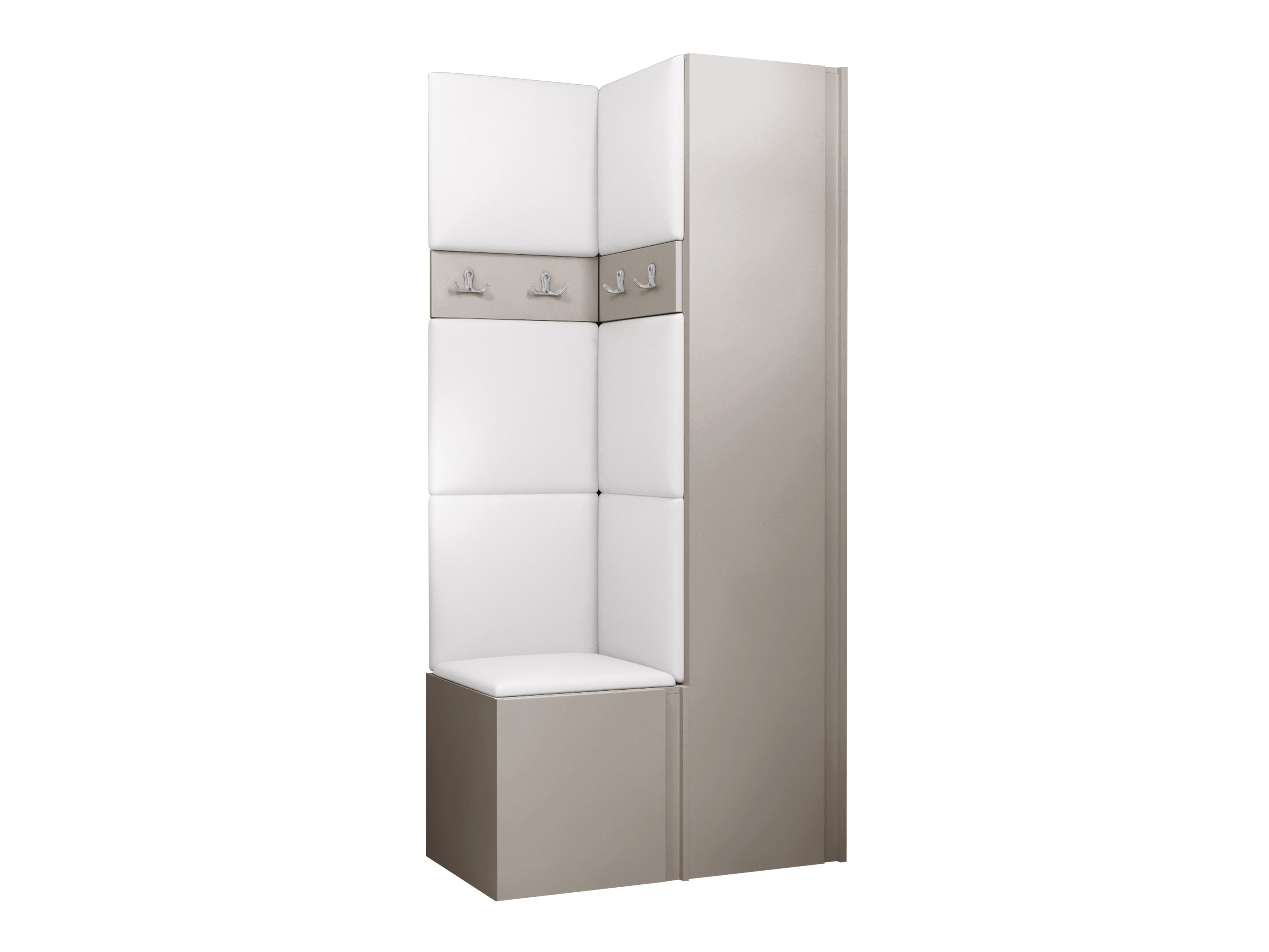 Meuble d'entrée Pinis XXIV (Faux cuir Soft 017)