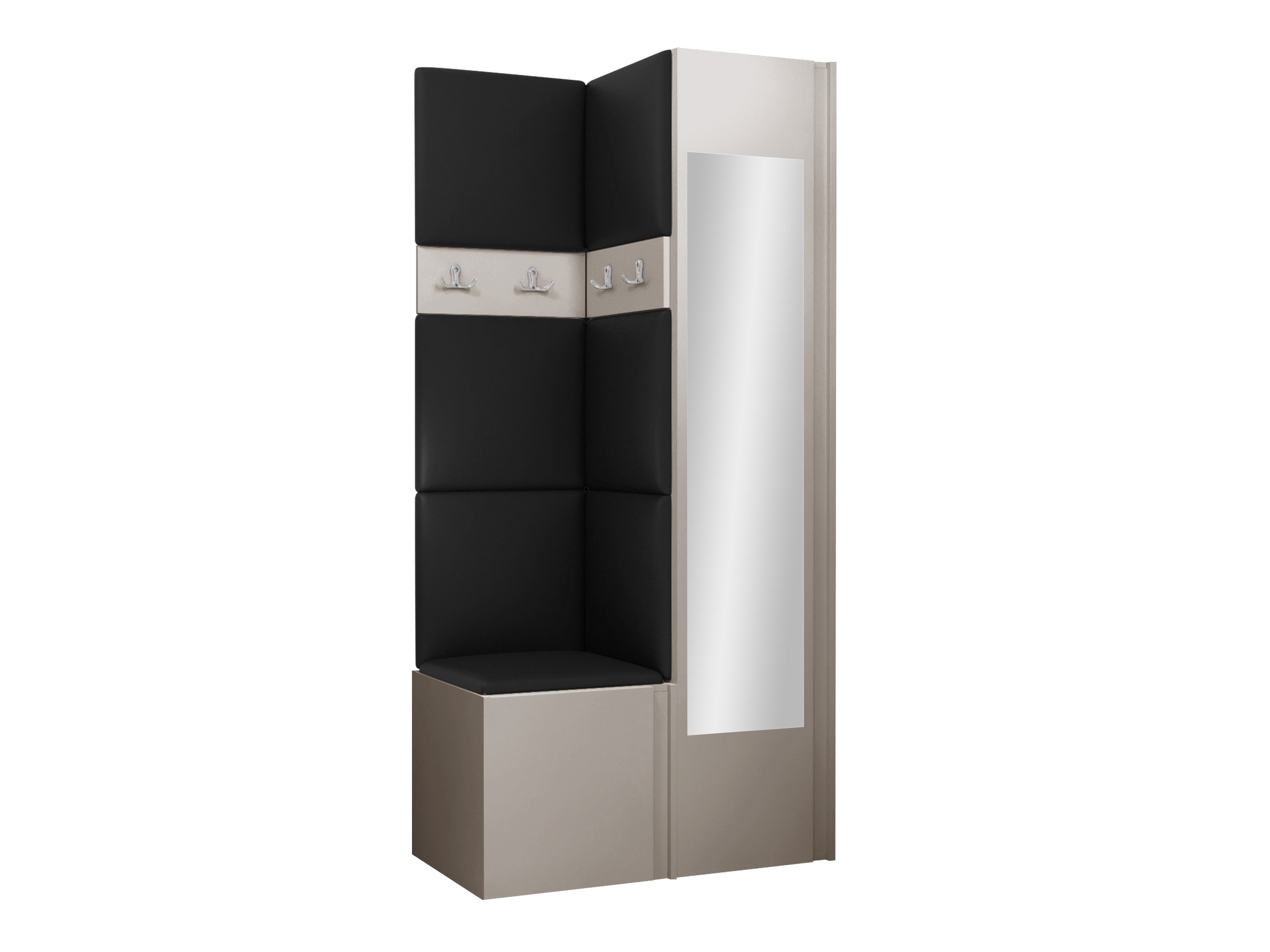 Meuble d'entrée Pinis XXV (Faux cuir Soft 011)