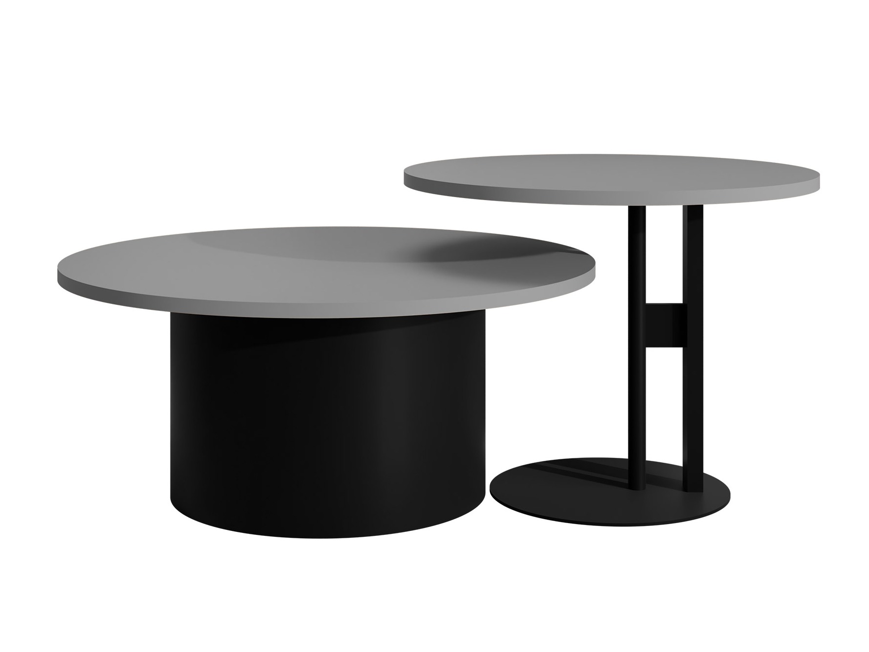 Ensemble tables basses Oswego 159 (Graphite)