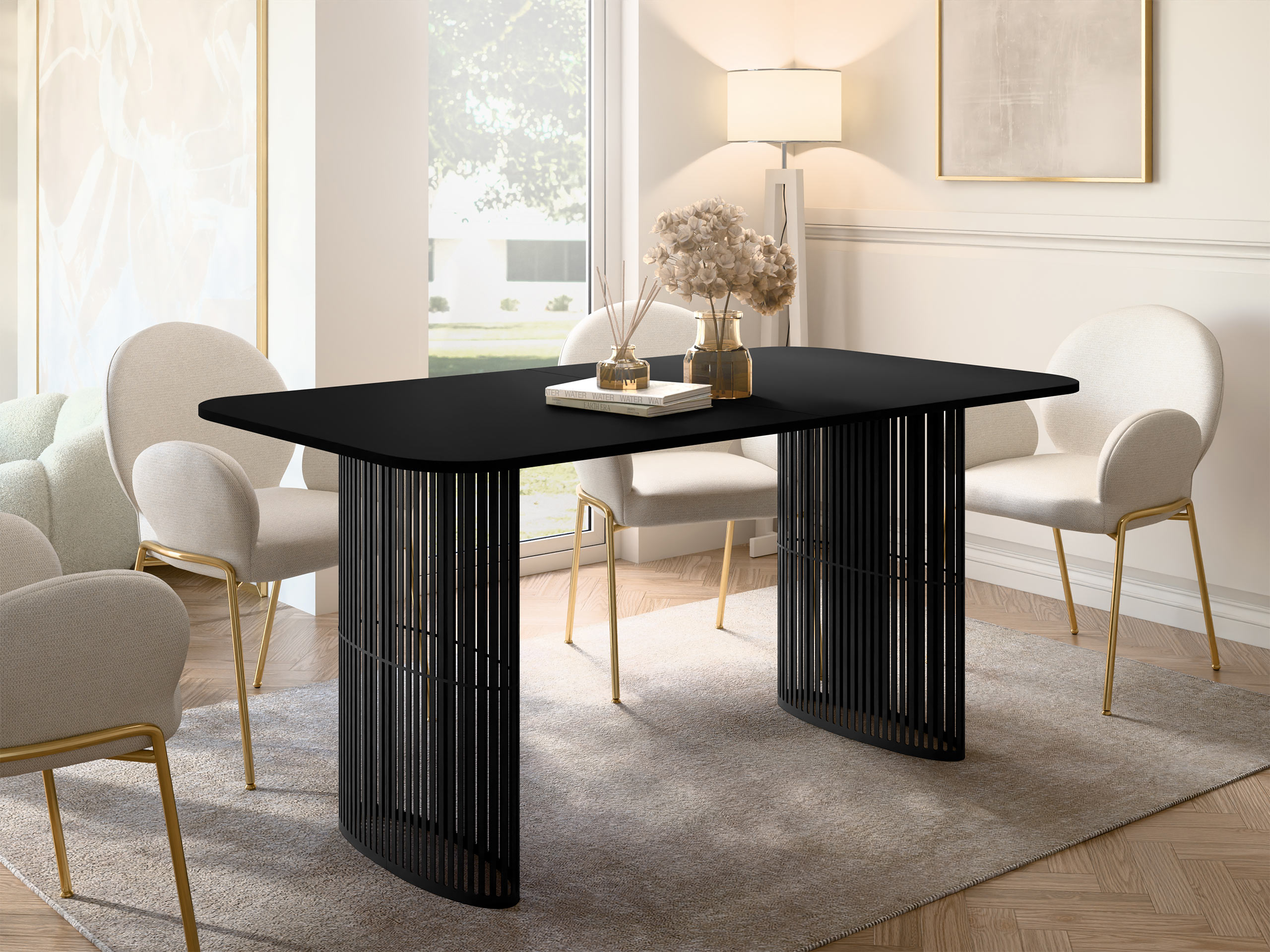 Table Oswego 163 (Noir)