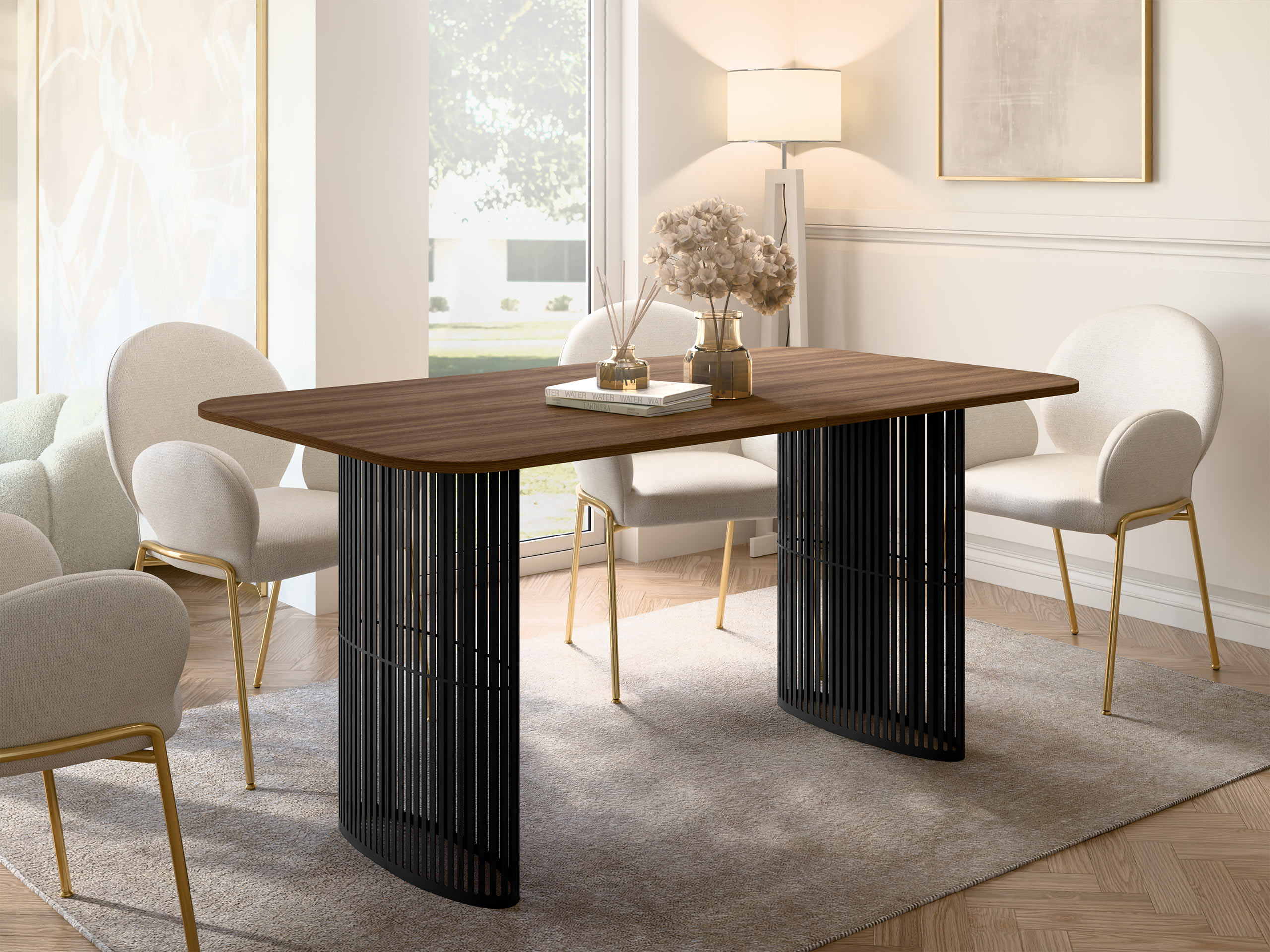 Table Oswego 163 (Noyer)