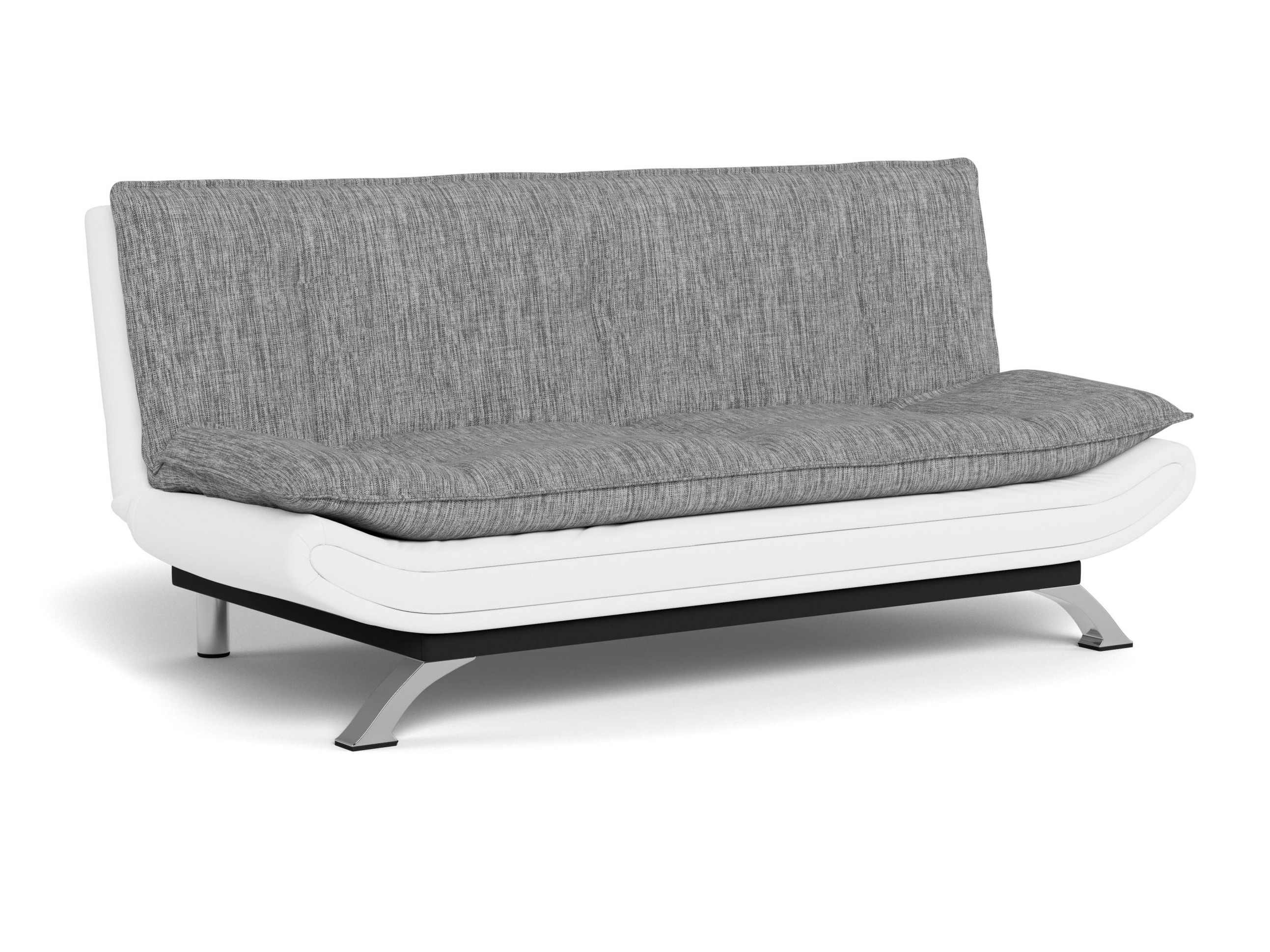 Canapé convertible Norsica 228 (Blanc + Gris clair)