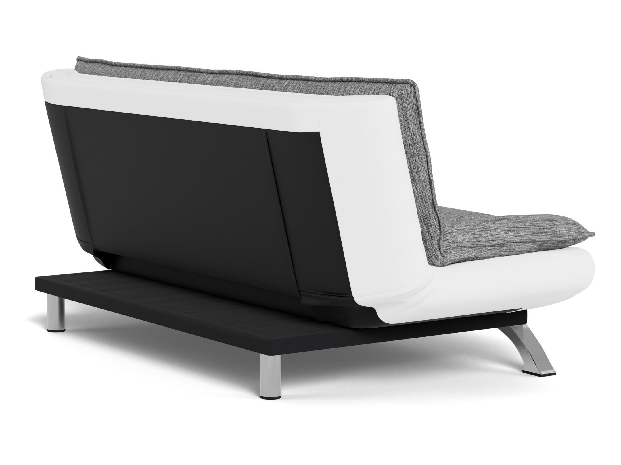 Canapé convertible Norsica 228 (Blanc + Gris clair)