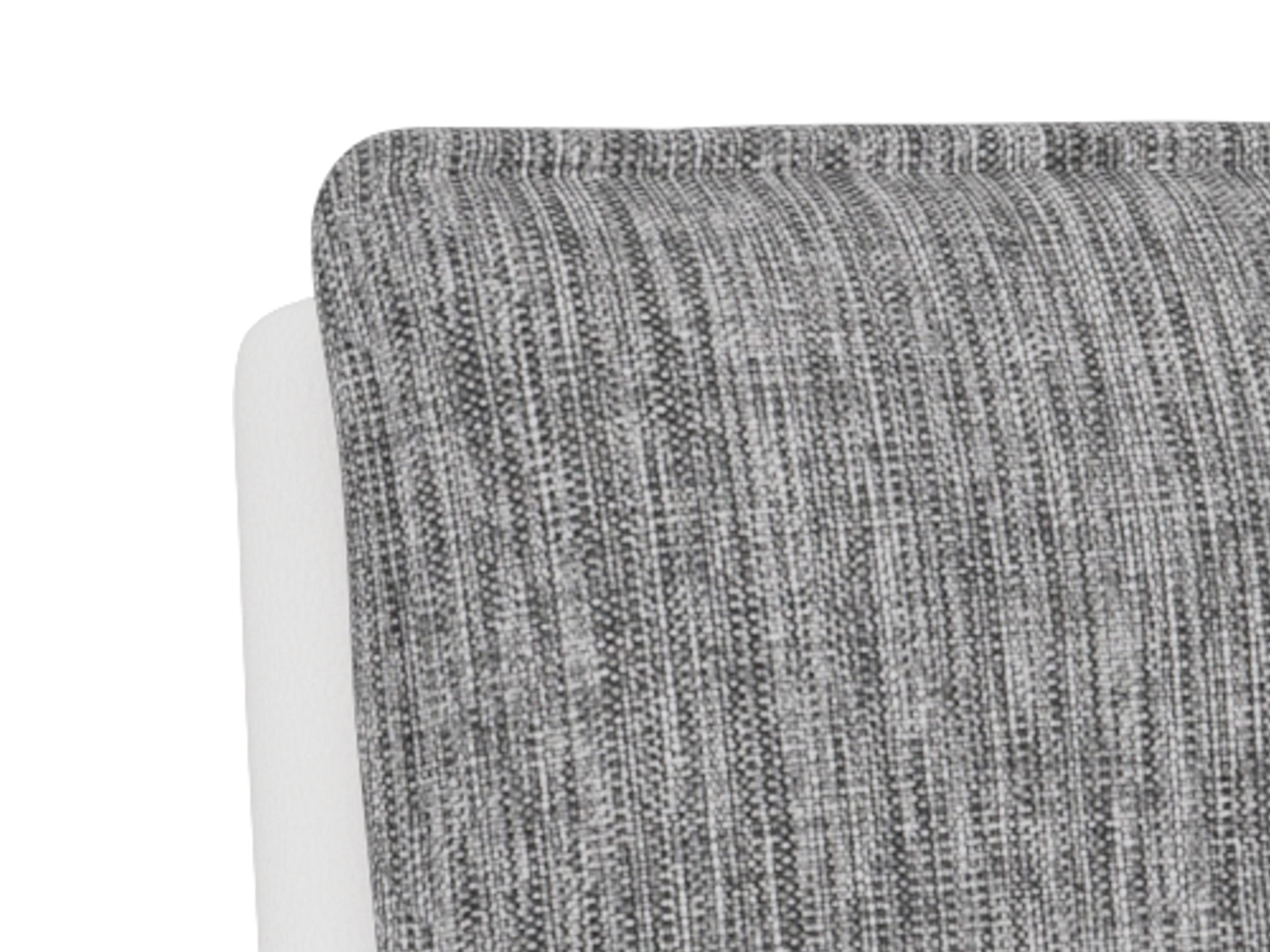 Canapé convertible Norsica 228 (Blanc + Gris clair)