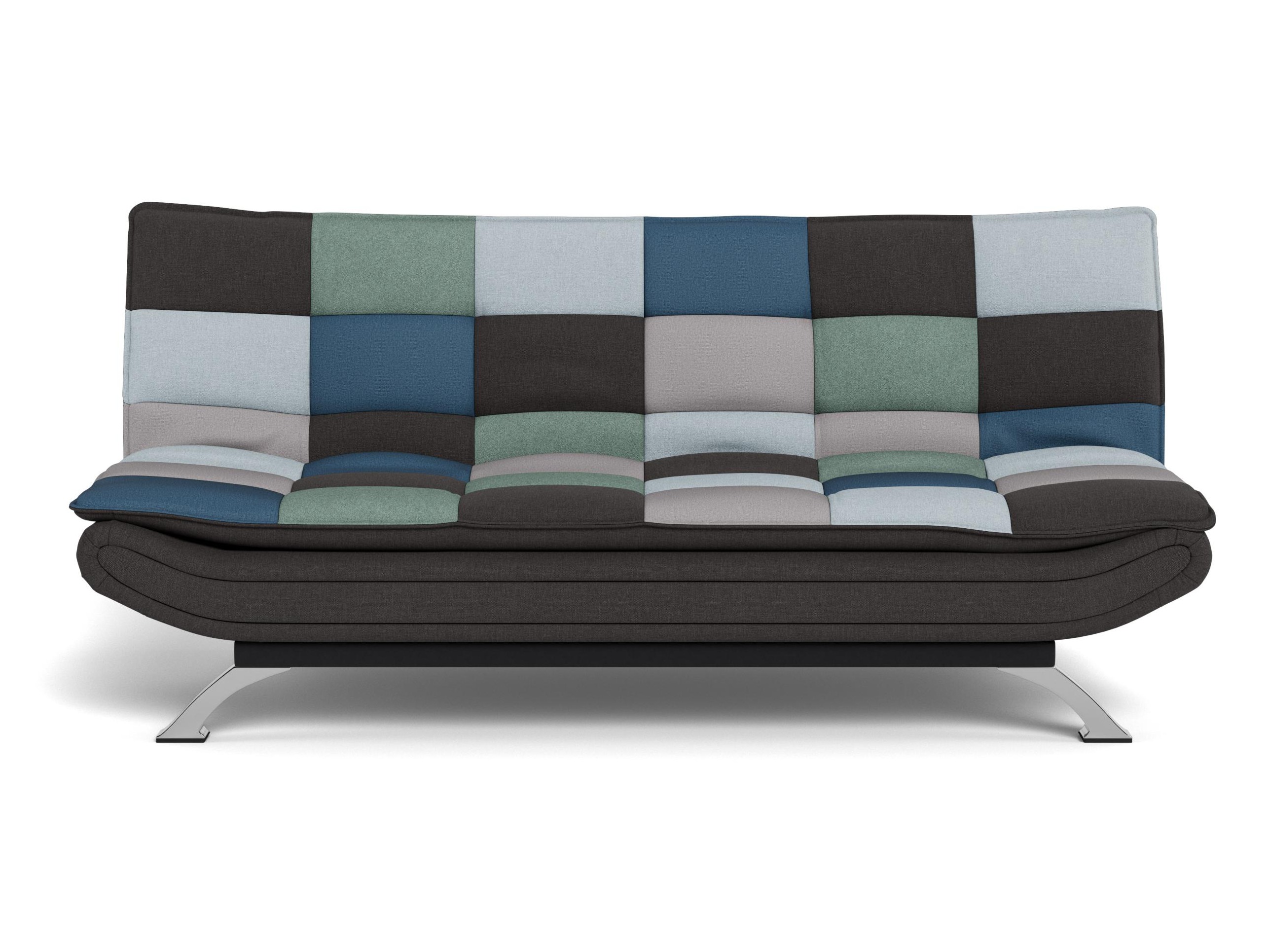 Canapé convertible Norsica 228 (Gris + Bleu)