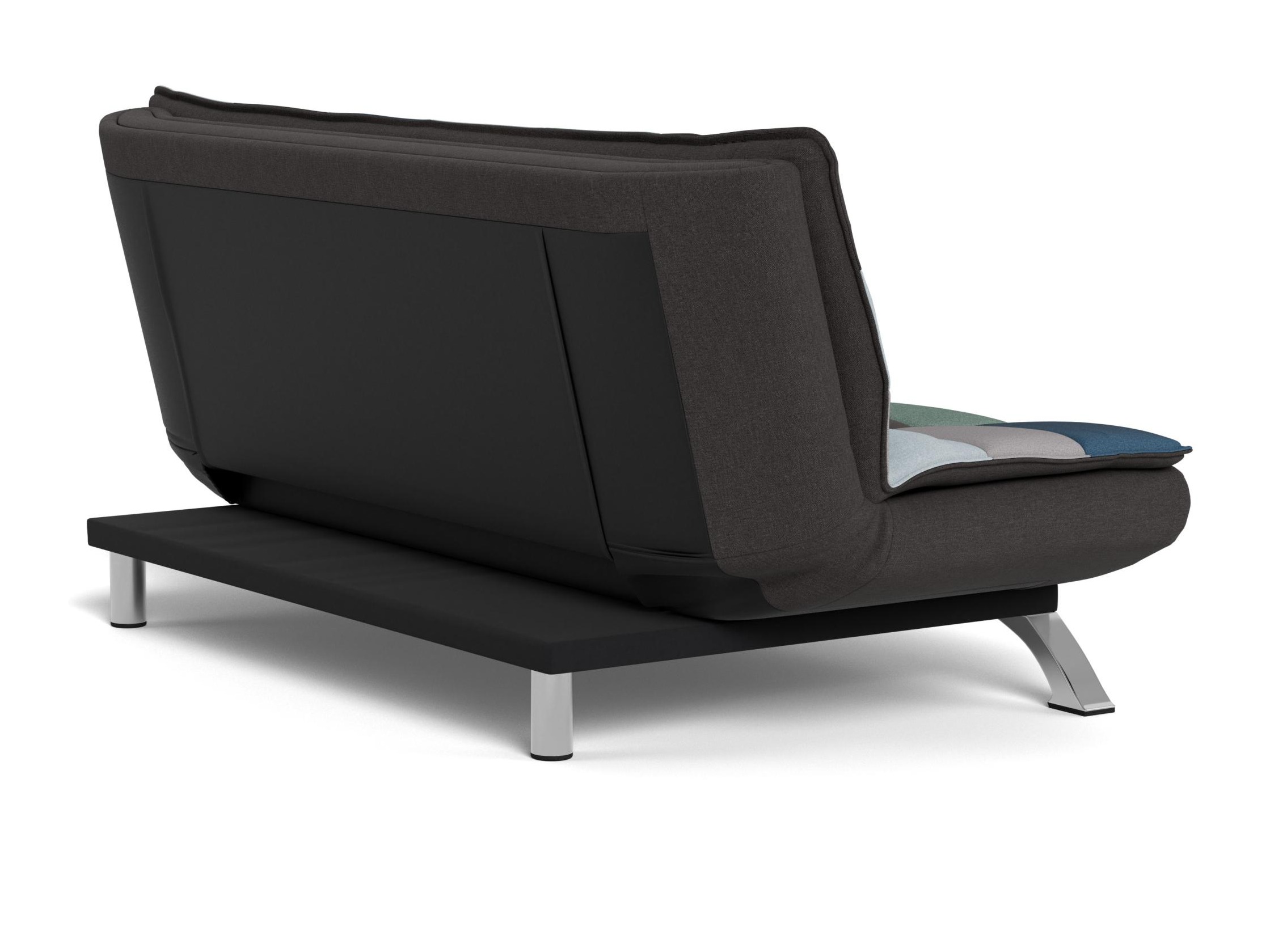Canapé convertible Norsica 228 (Gris + Bleu)
