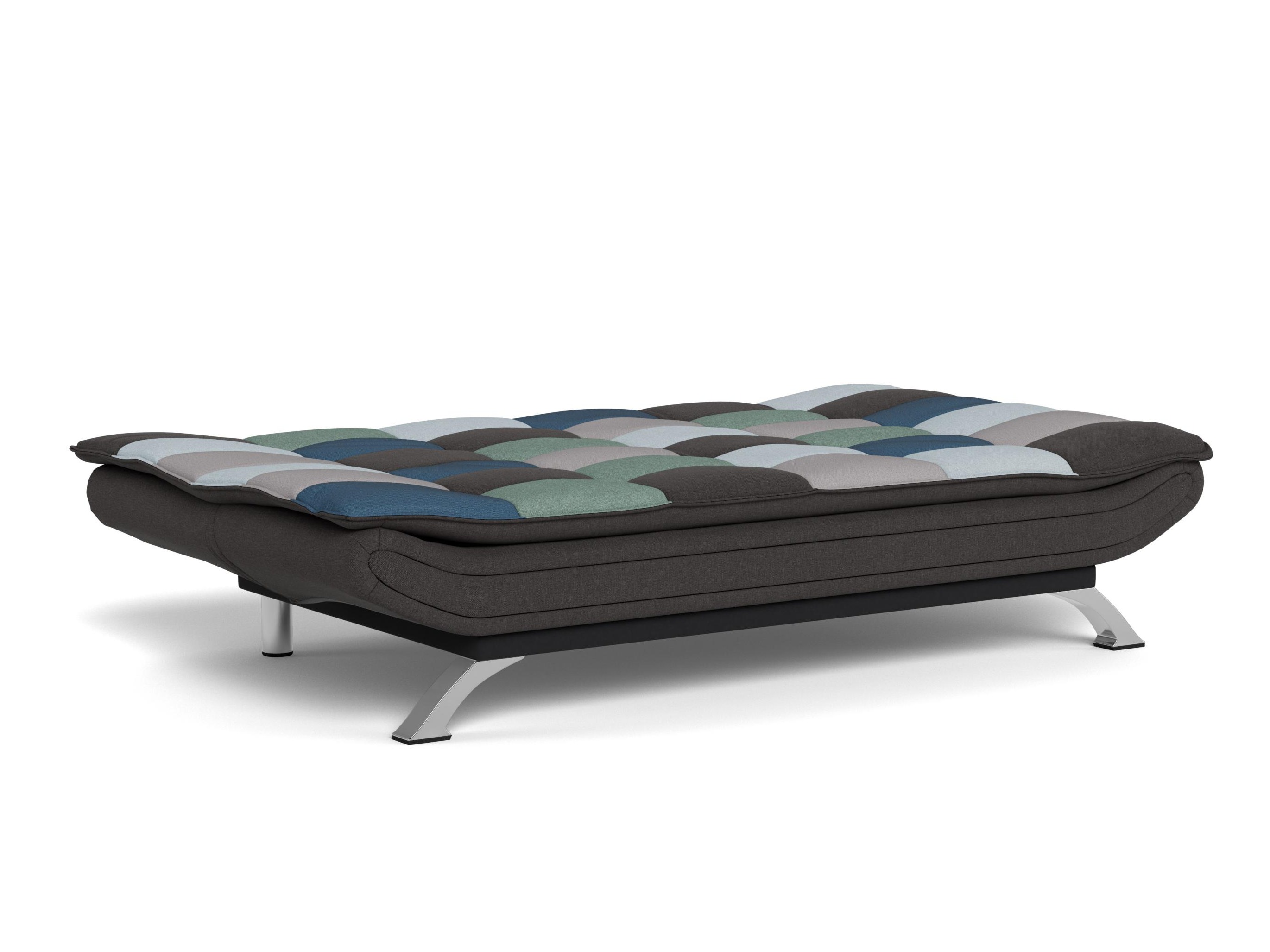 Canapé convertible Norsica 228 (Gris + Bleu)