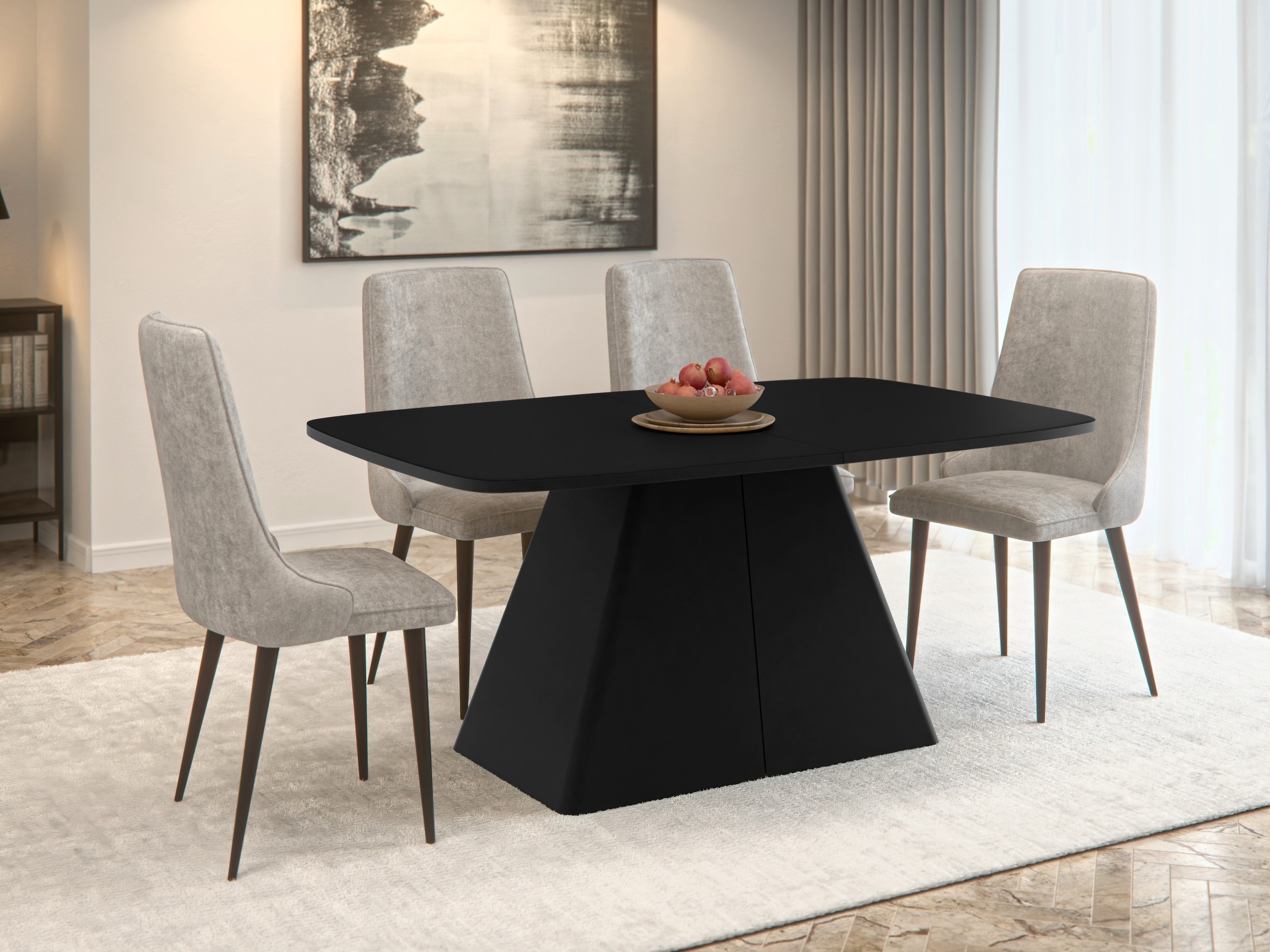 Table Oswego 169 (Noir)
