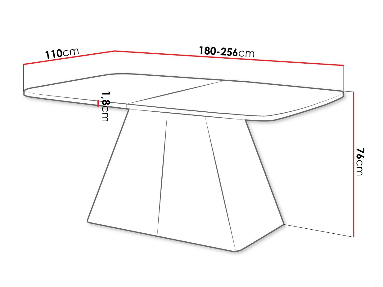 Table Oswego 170