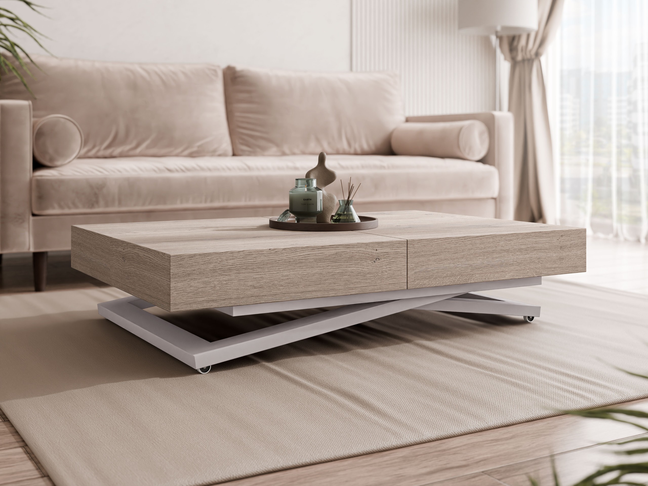 Table basse transformable Oswego 172