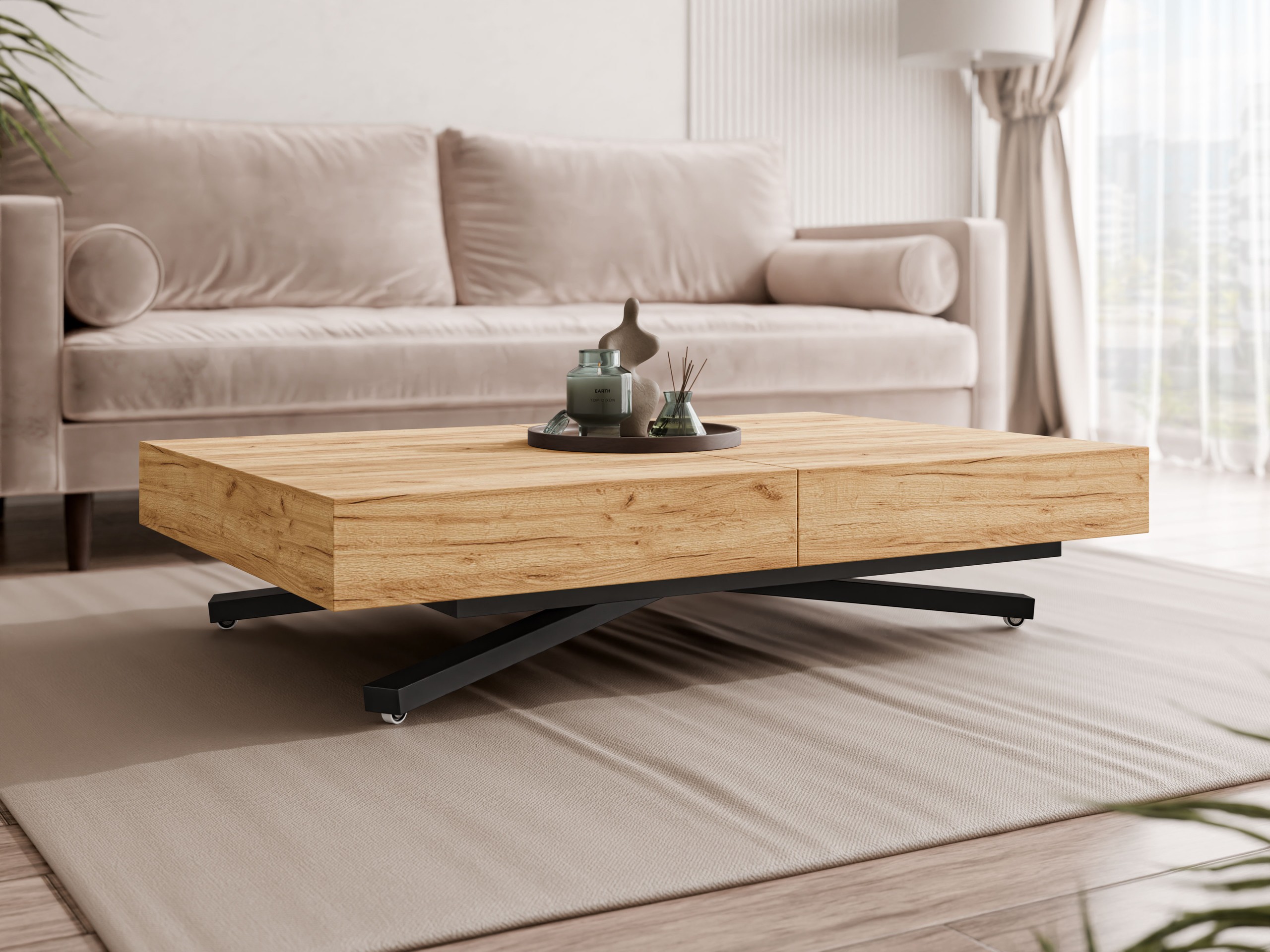 Table basse transformable Oswego 176