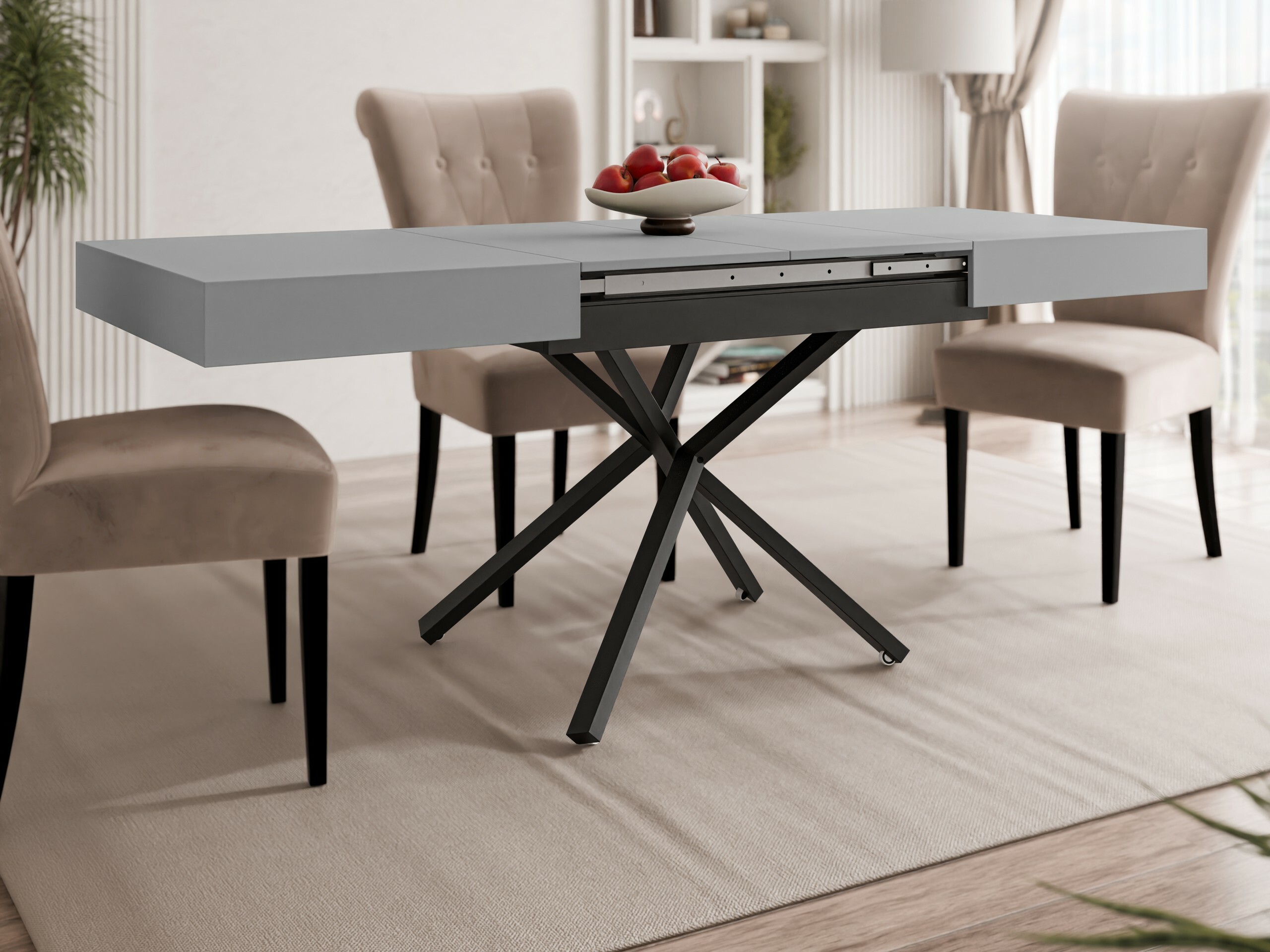 Table basse transformateur Oswego 176 (Graphite)