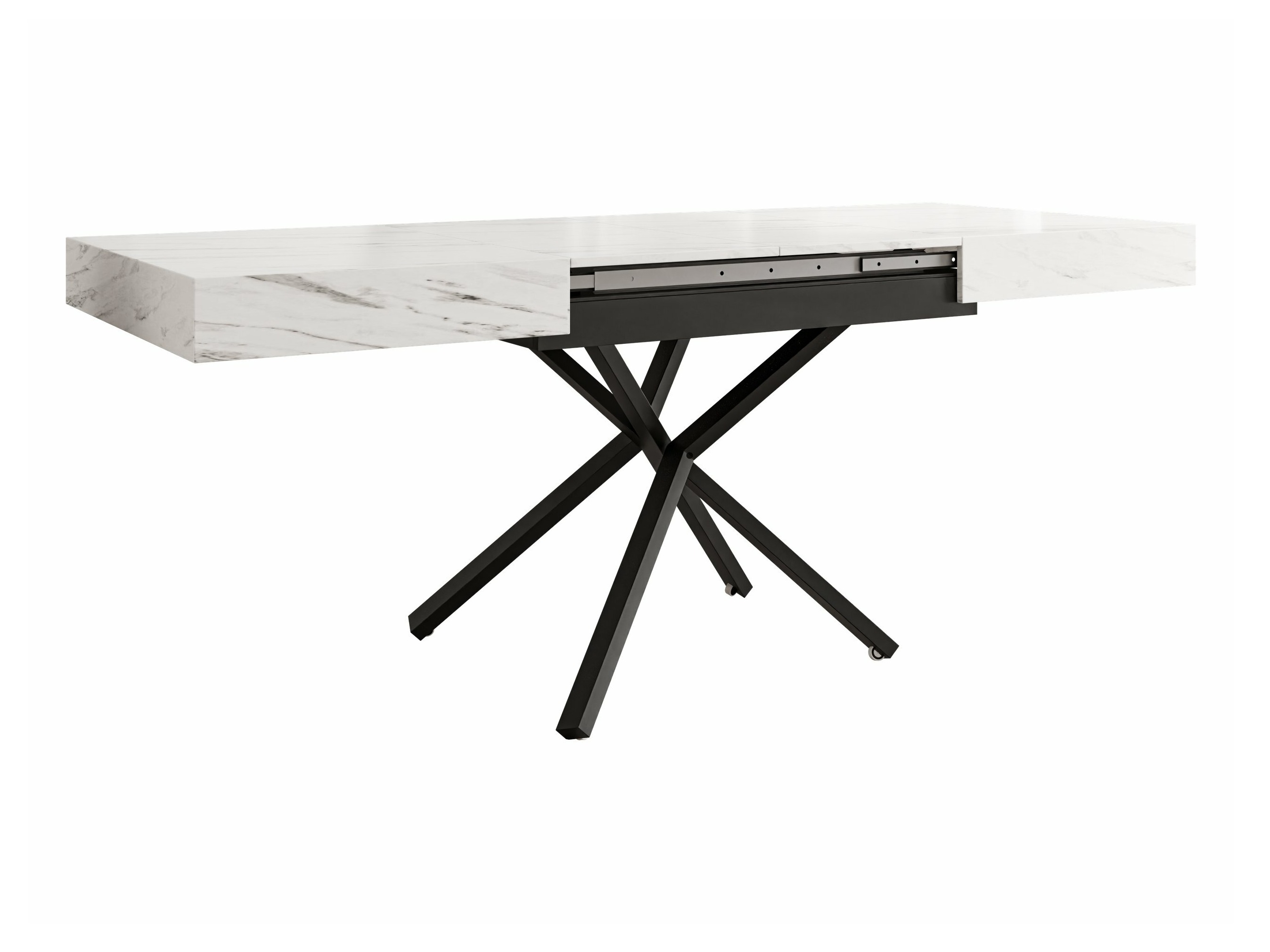 Table basse transformateur Oswego 176 (Marbre blanc)