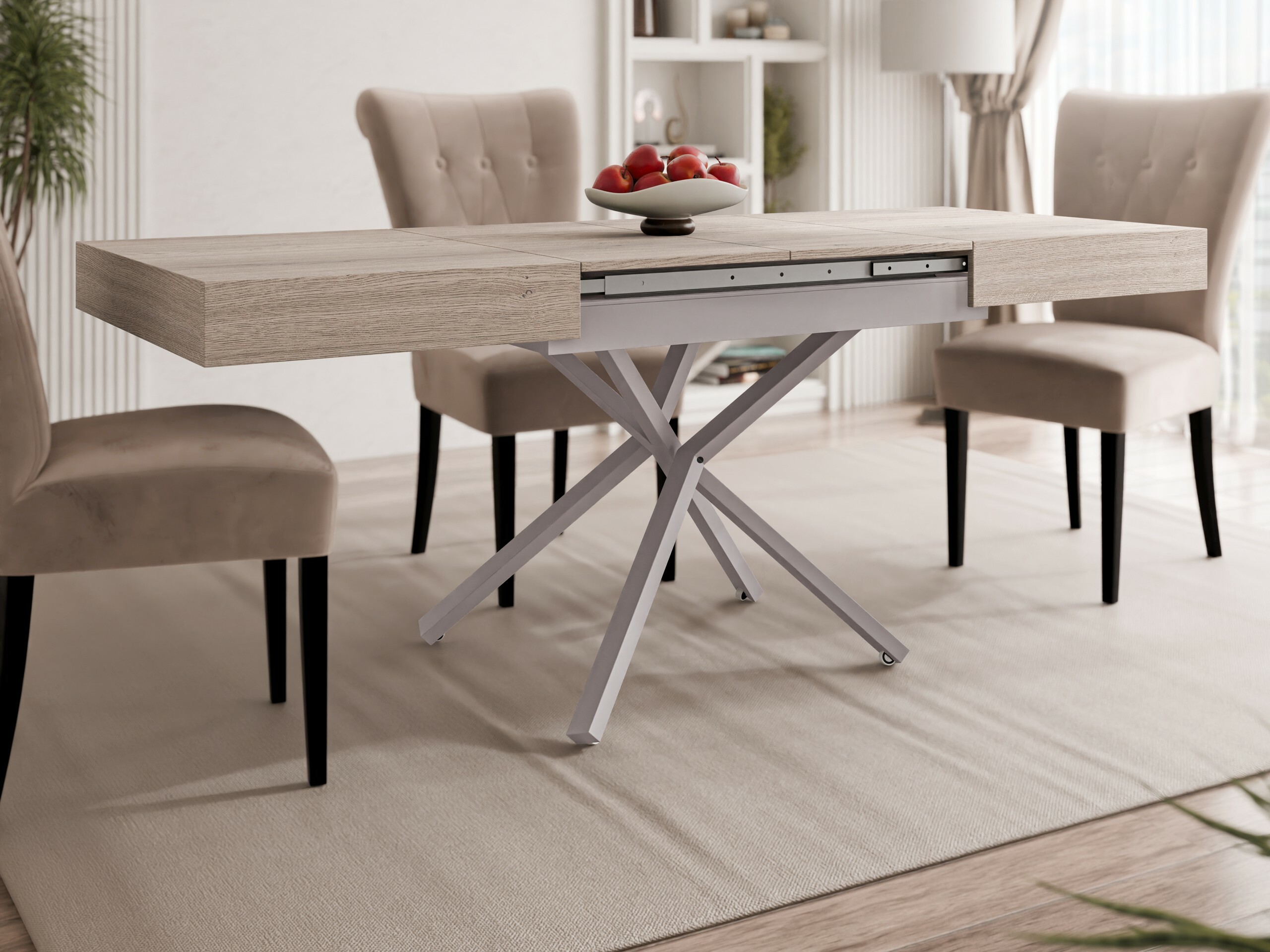 Table basse transformateur Oswego 177 (Chêne)