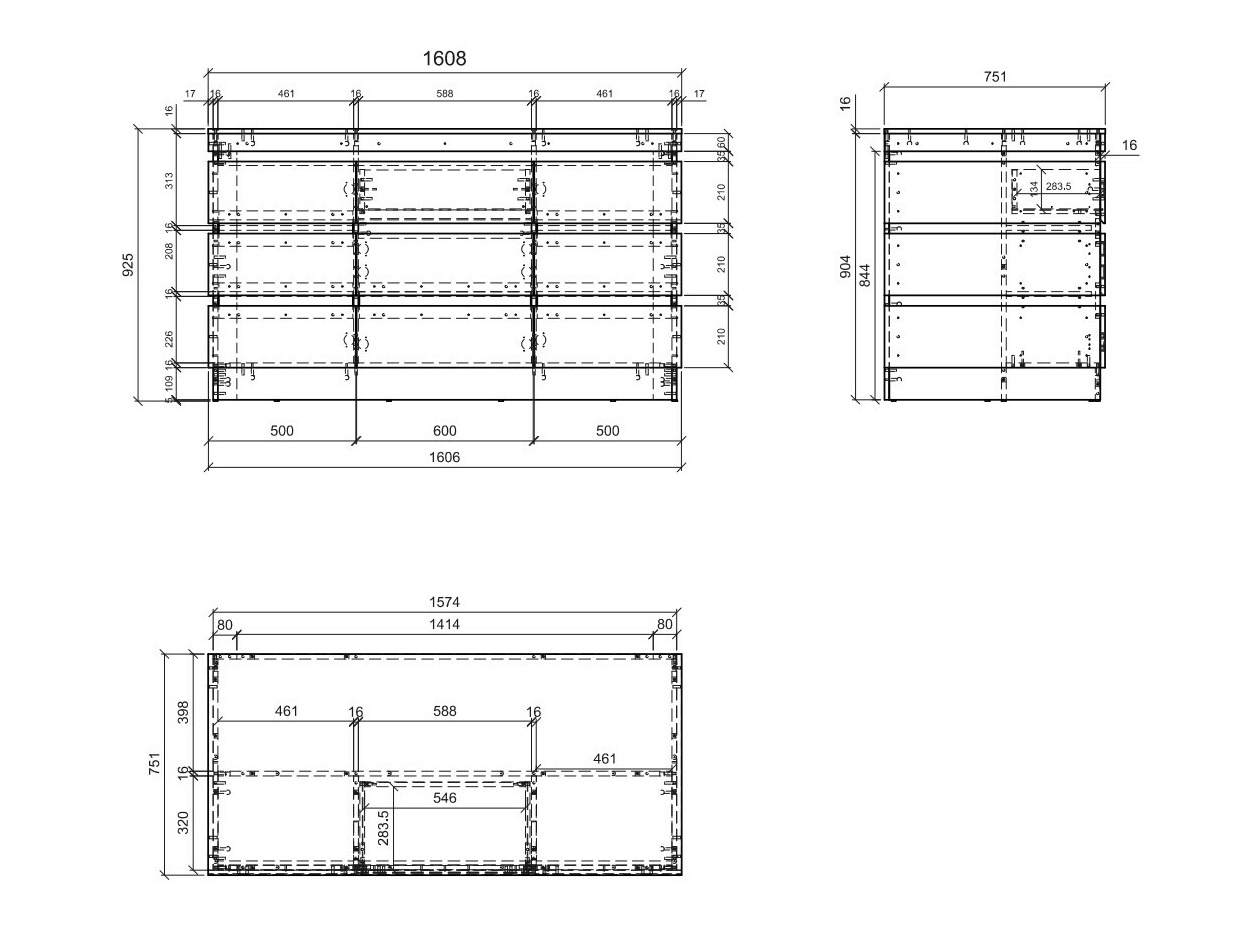 Commode Numeri 106