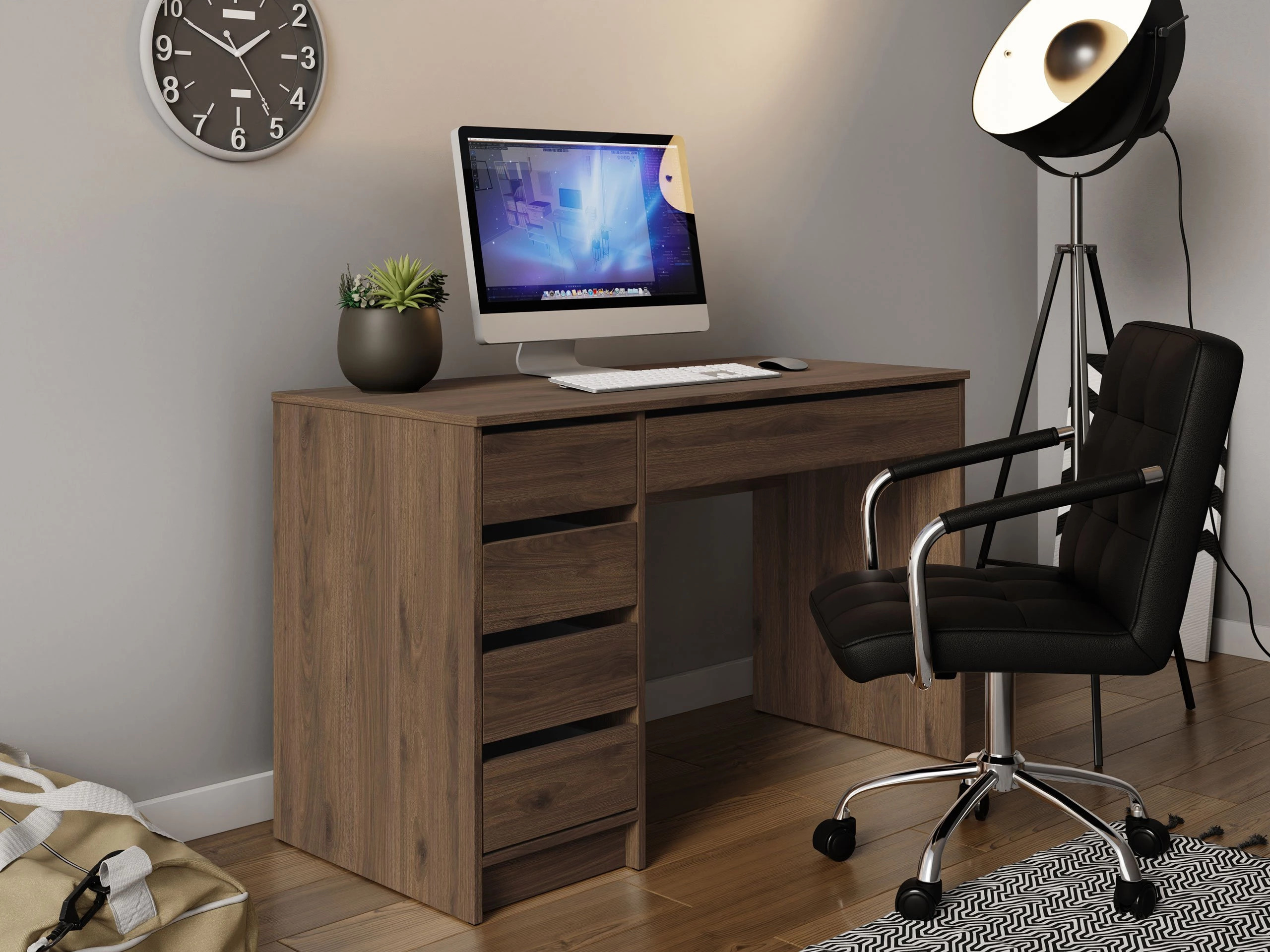 Bureau Comfivo 312 (Noyer)