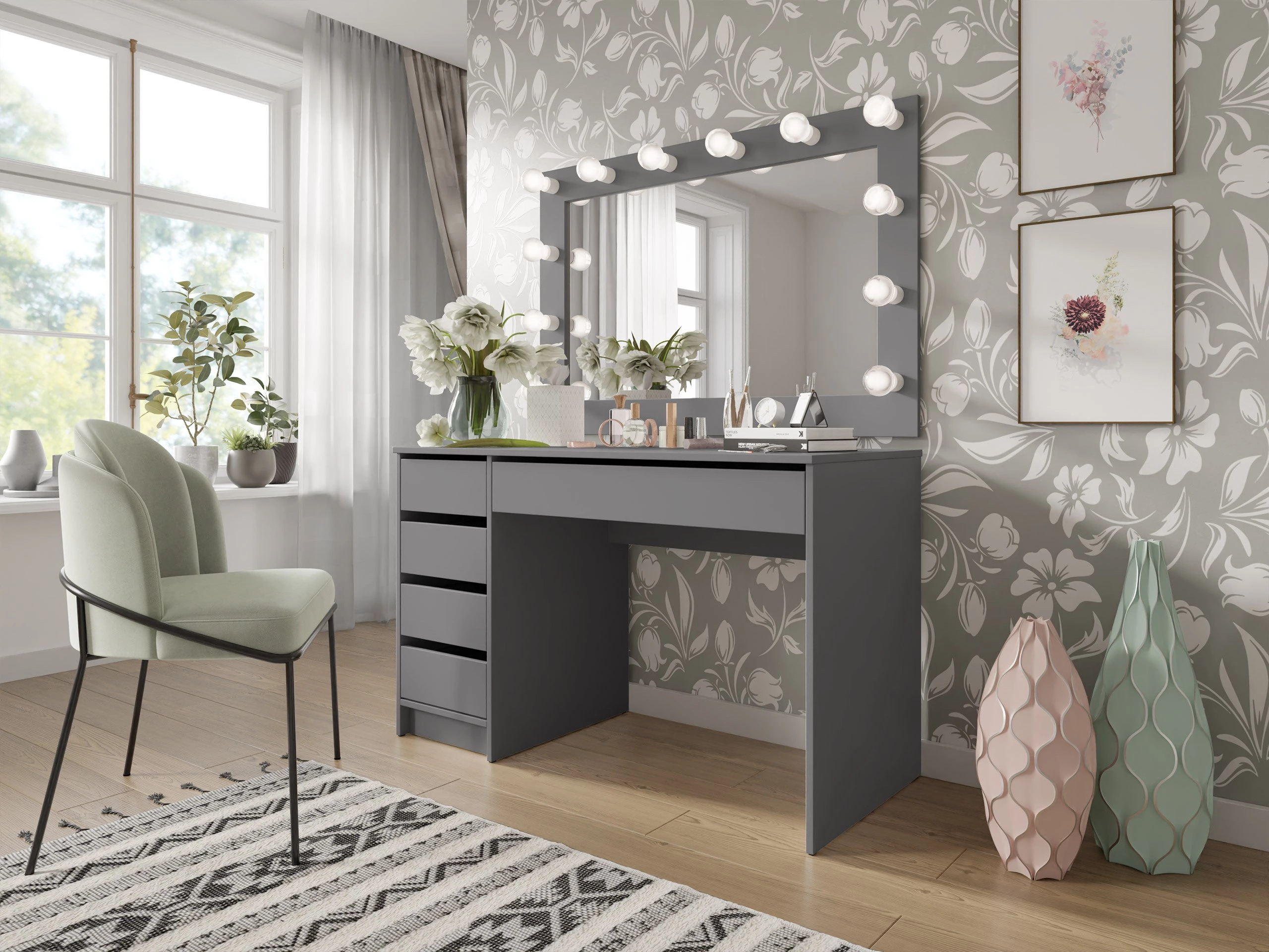 Bureau Comfivo Terros I (Anthracite)