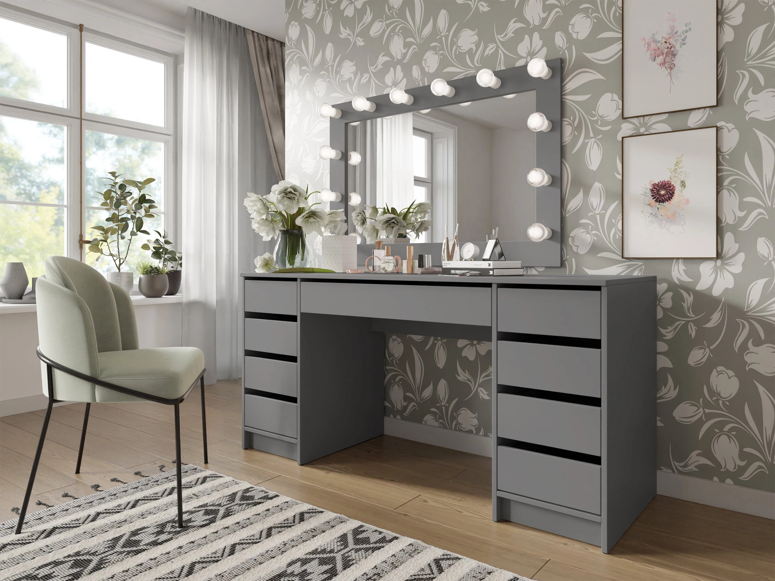 Bureau Comfivo Terros II (Anthracite)