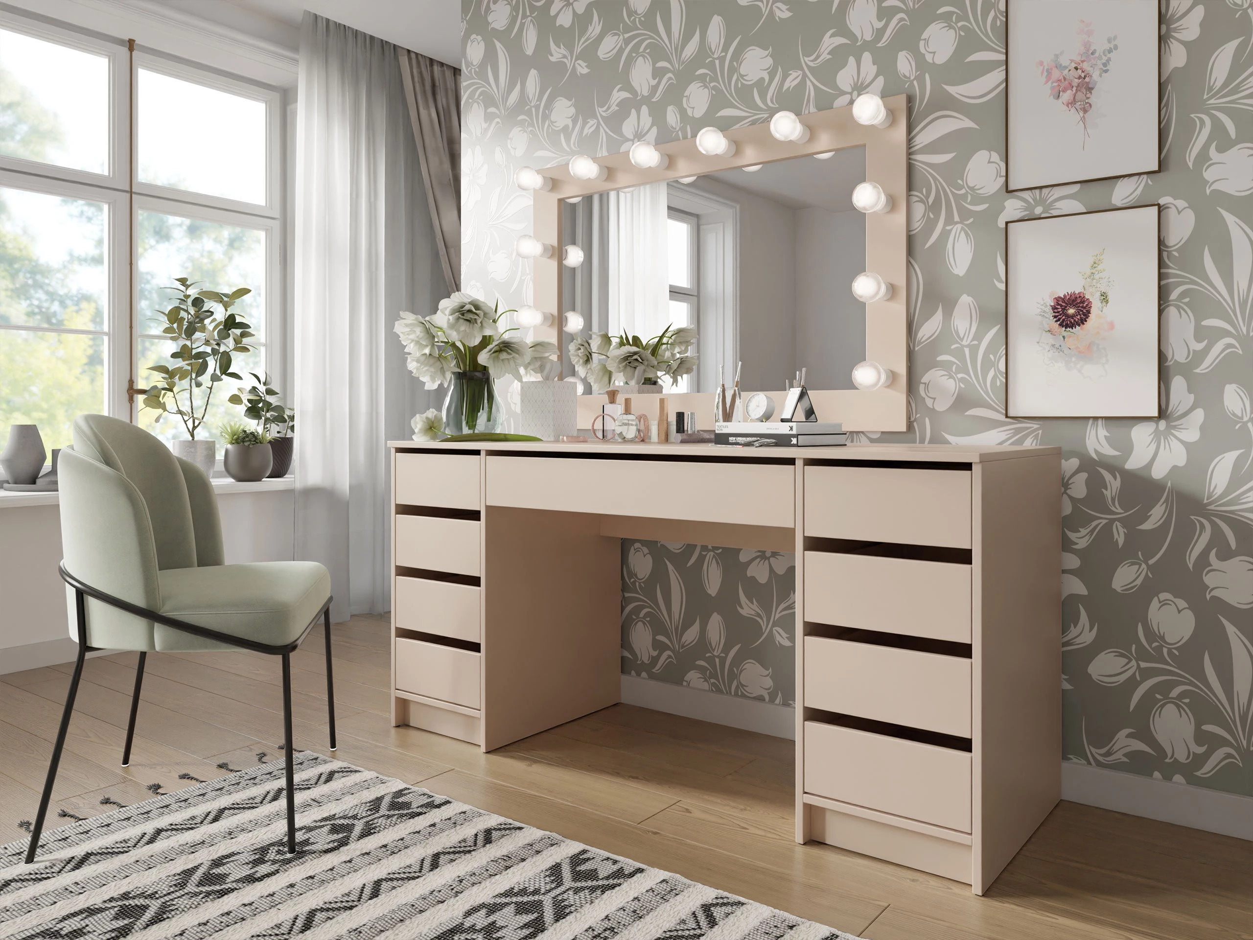 Bureau Comfivo Terros II (Beige)