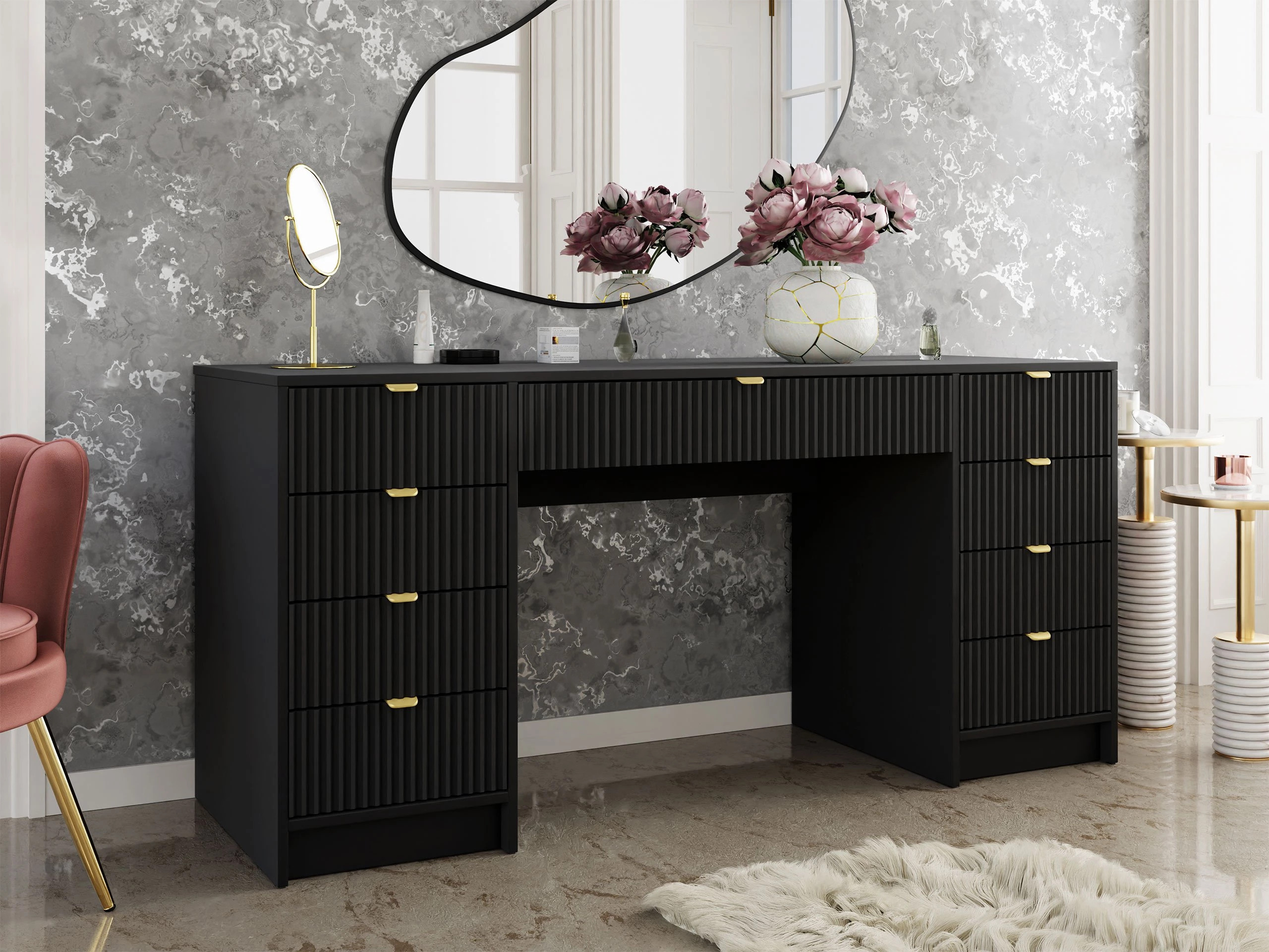 Bureau Comfivo Papilio I (Noir)