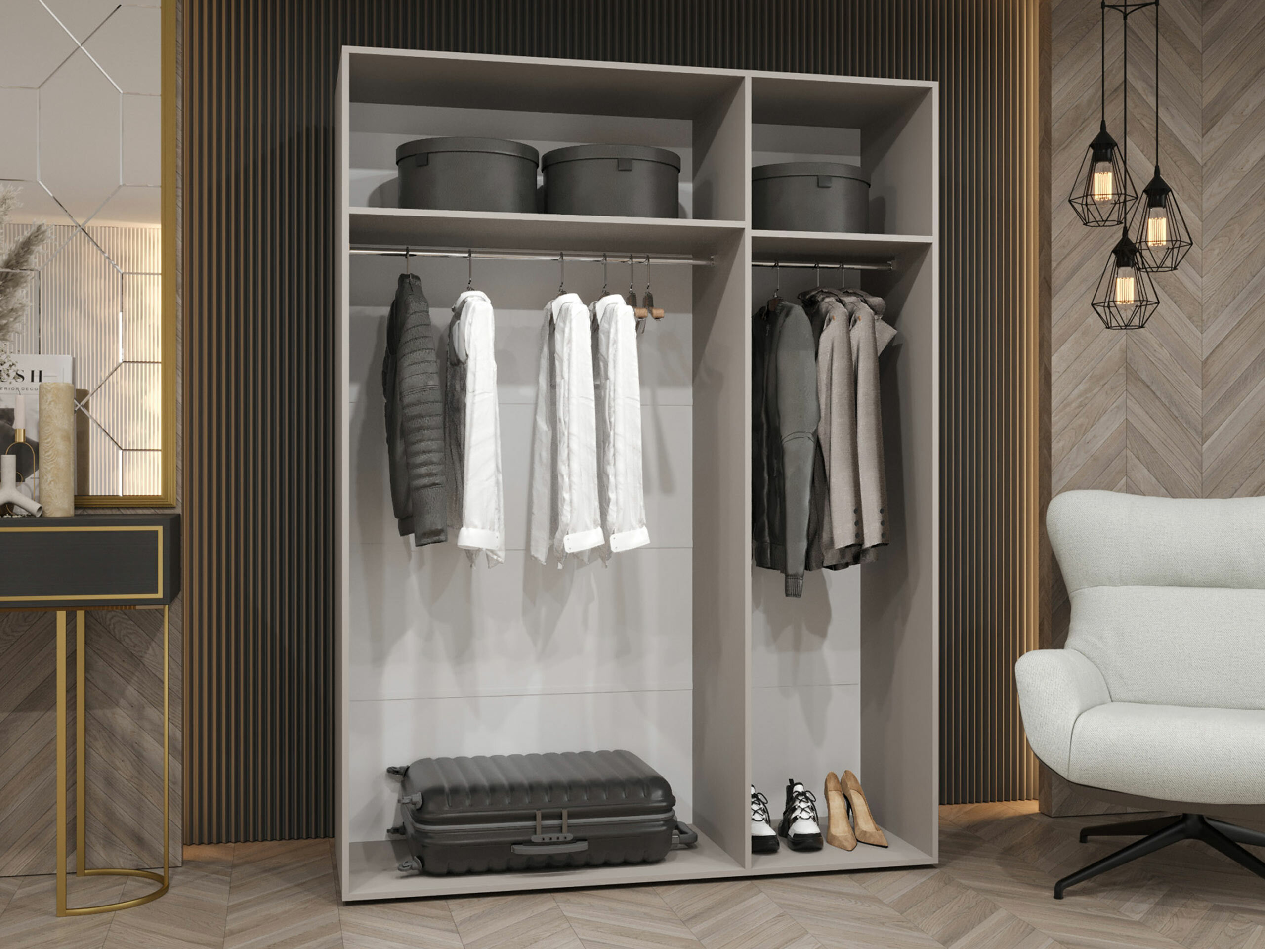 Armoire Hartford 580 (Cachemire)