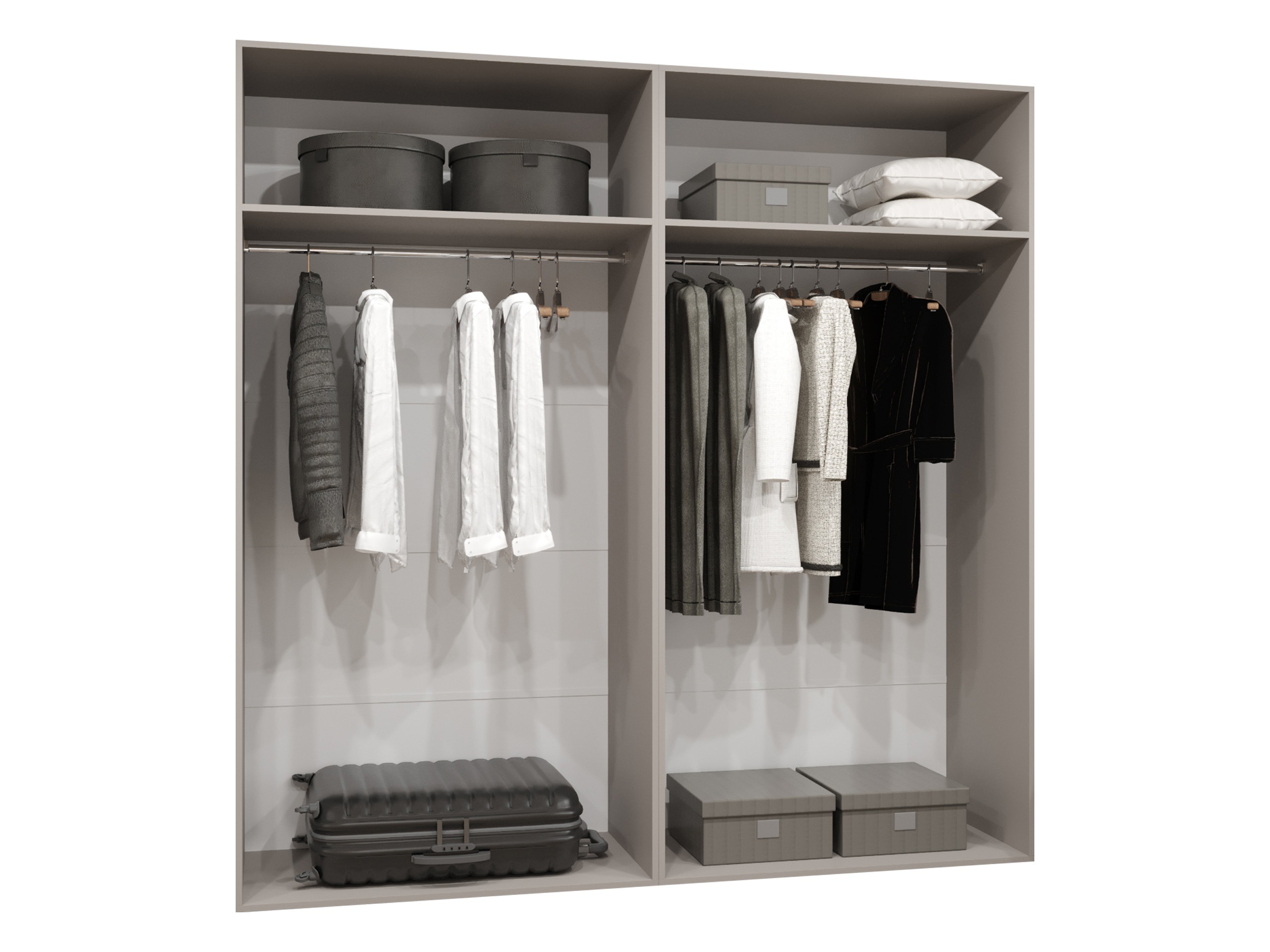 Armoire Hartford 581 (Noir)