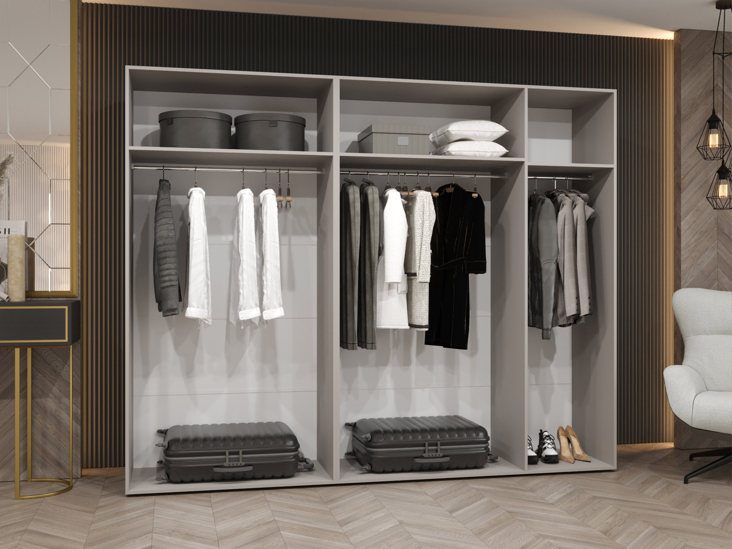 Armoire Hartford 582 (Noir)