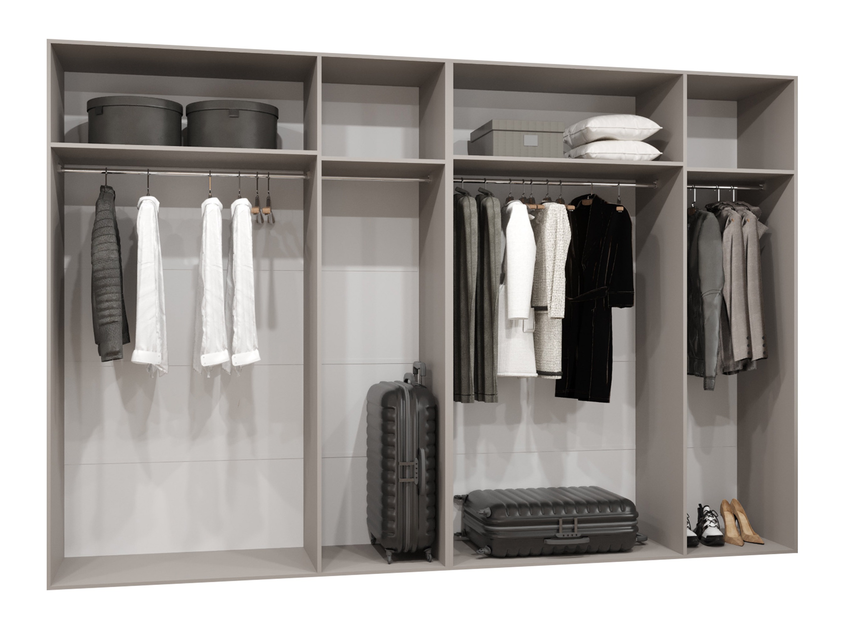 Armoire Hartford 583 (Noir)