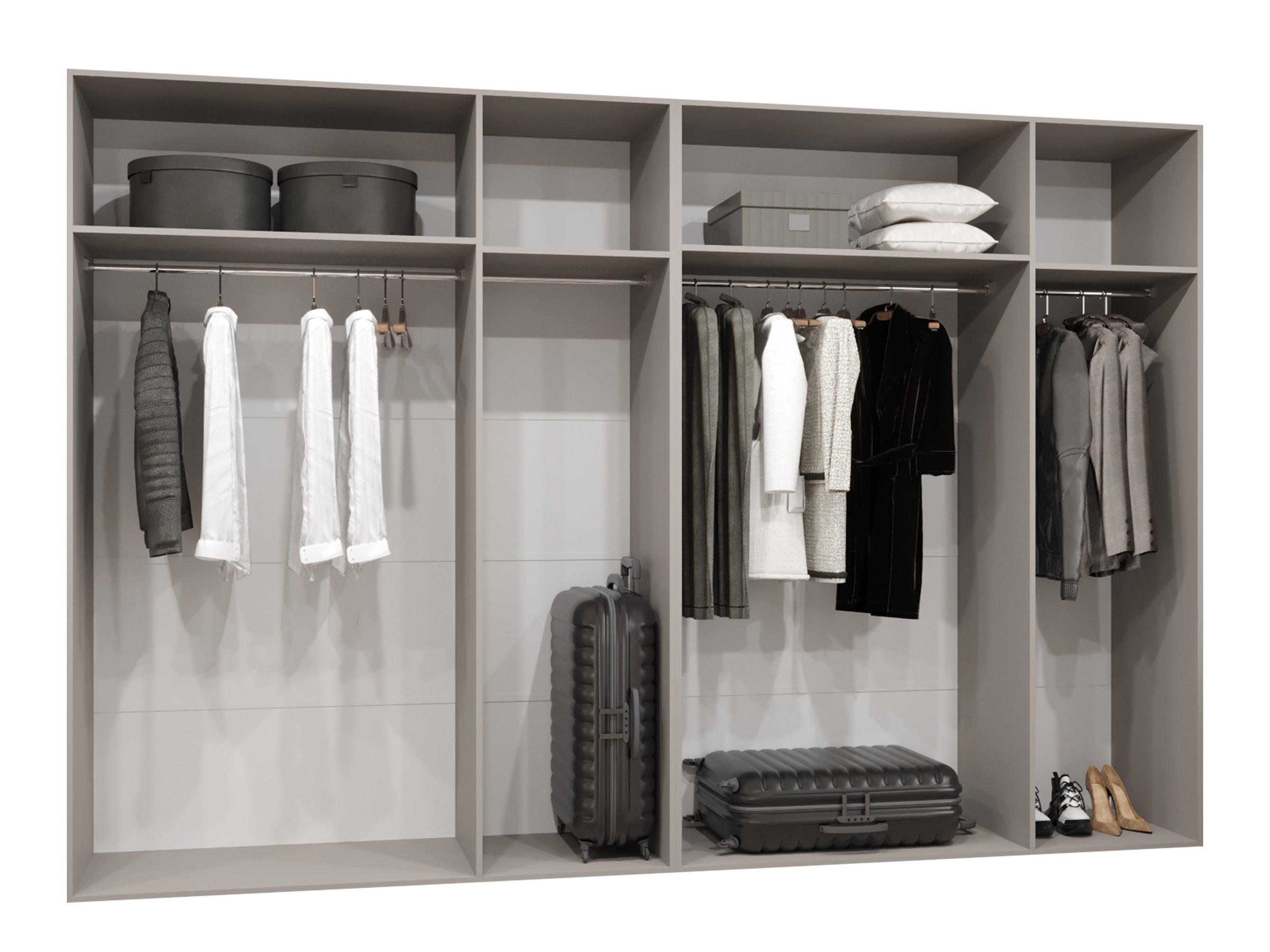 Armoire Hartford 583 (Noir)
