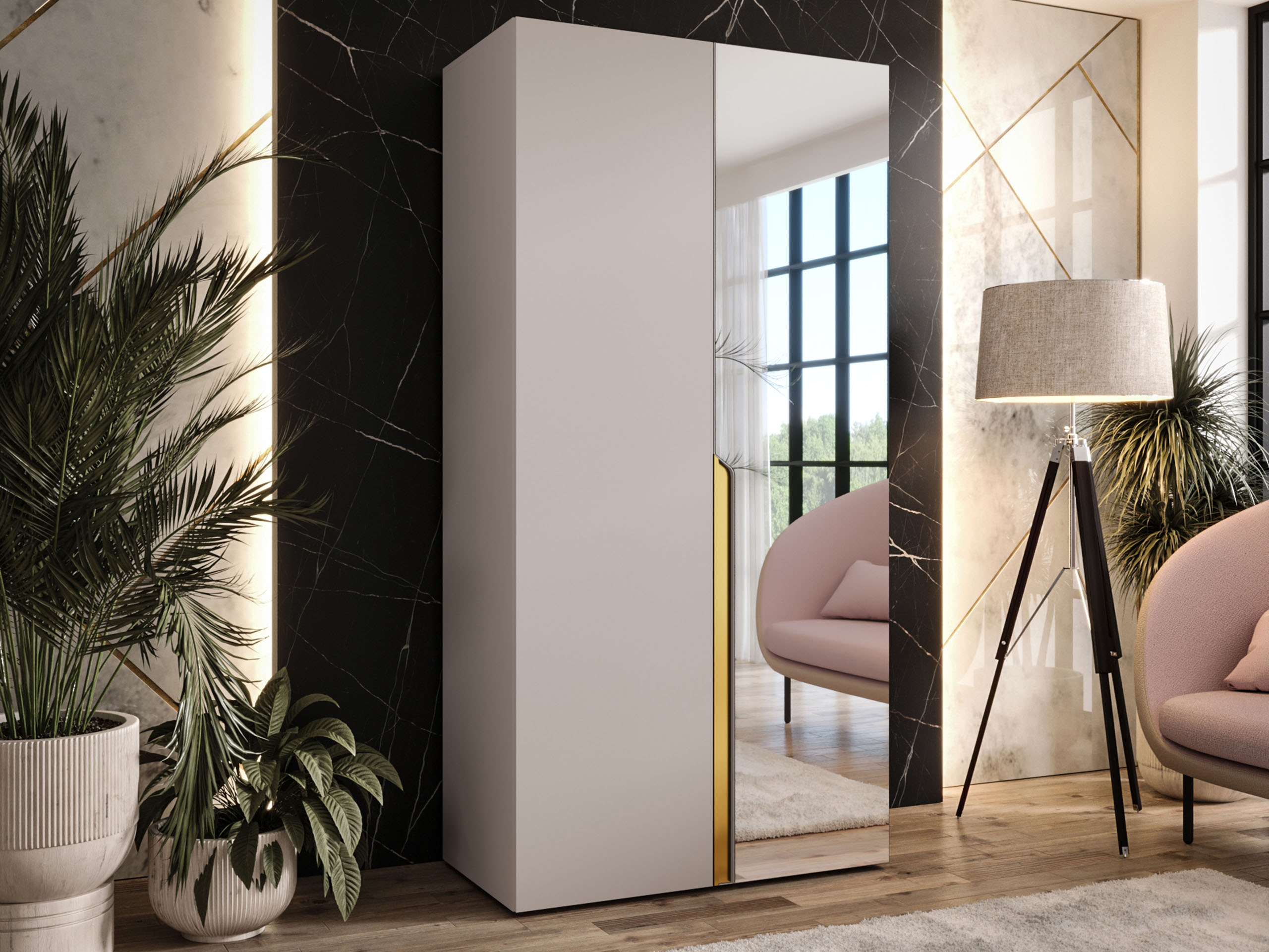 Armoire Hartford 584 (Cachemire)