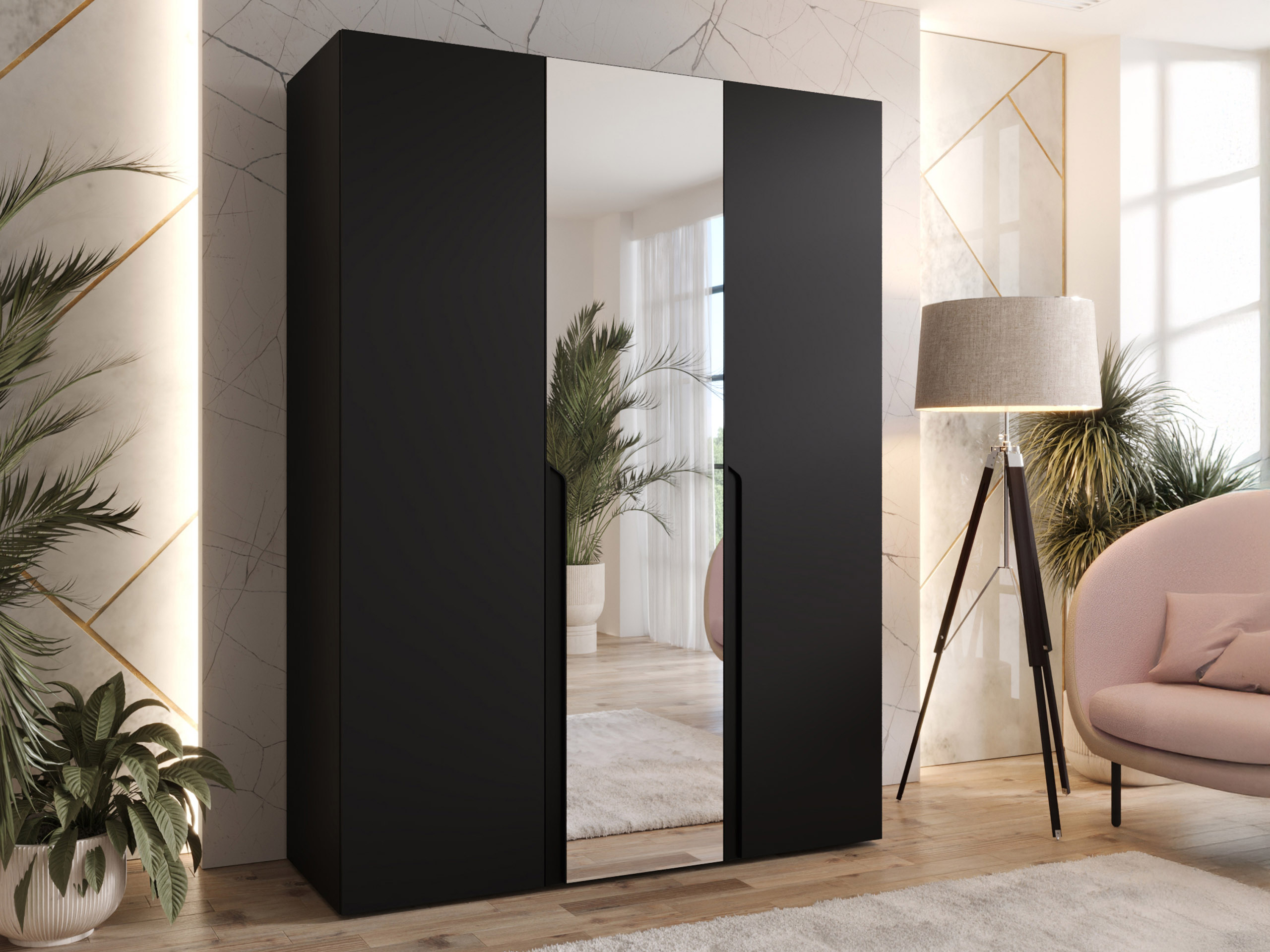 Armoire Hartford 585 (Noir)