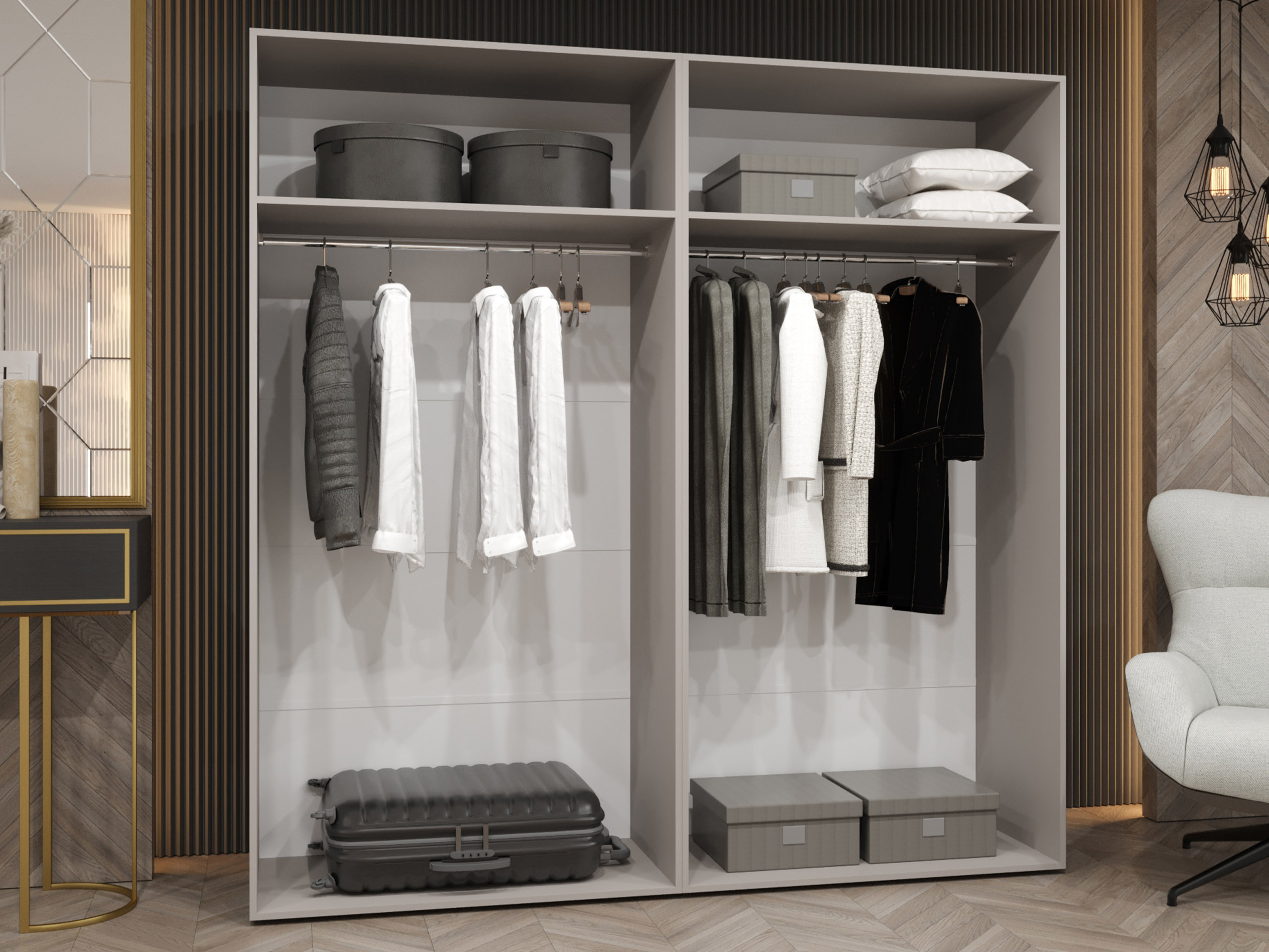 Armoire Hartford 586 (Cachemire)