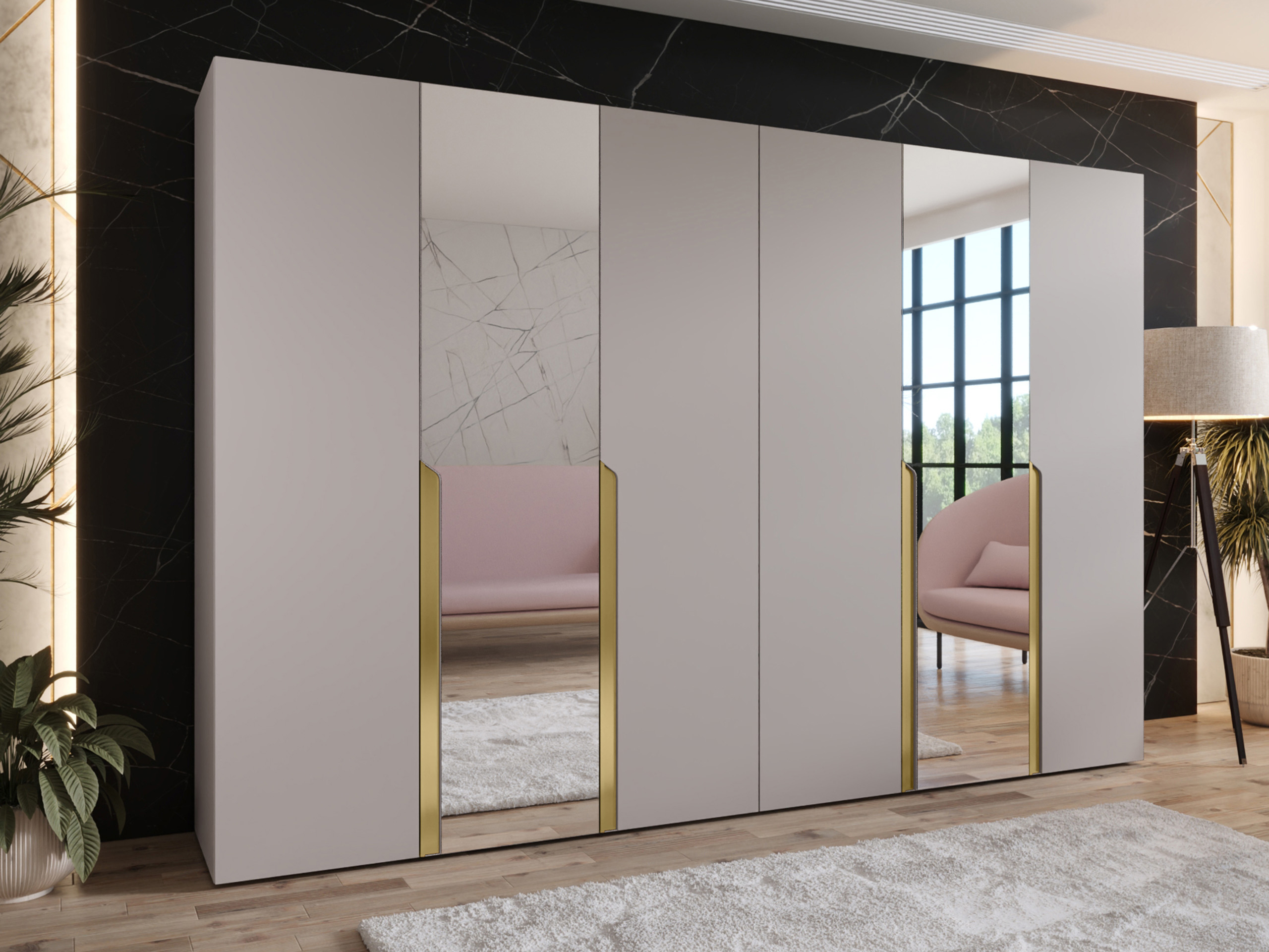 Armoire Hartford 588 (Cachemire)