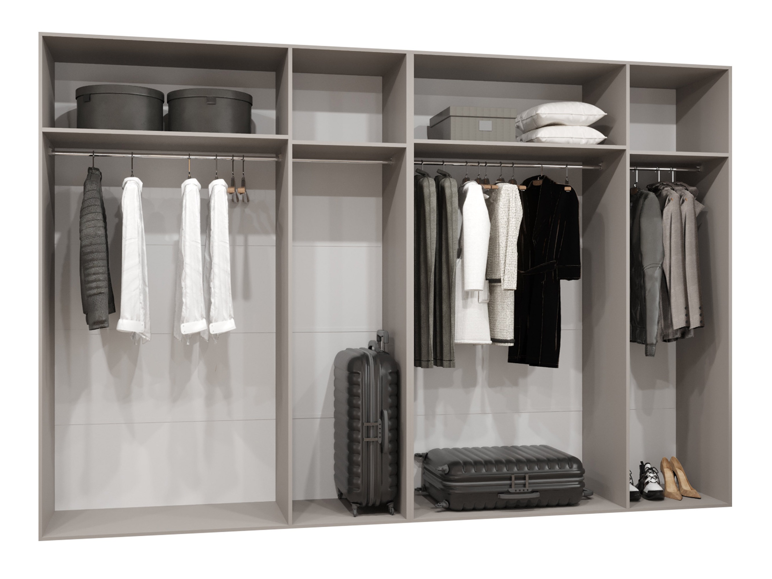 Armoire Hartford 588 (Noir)