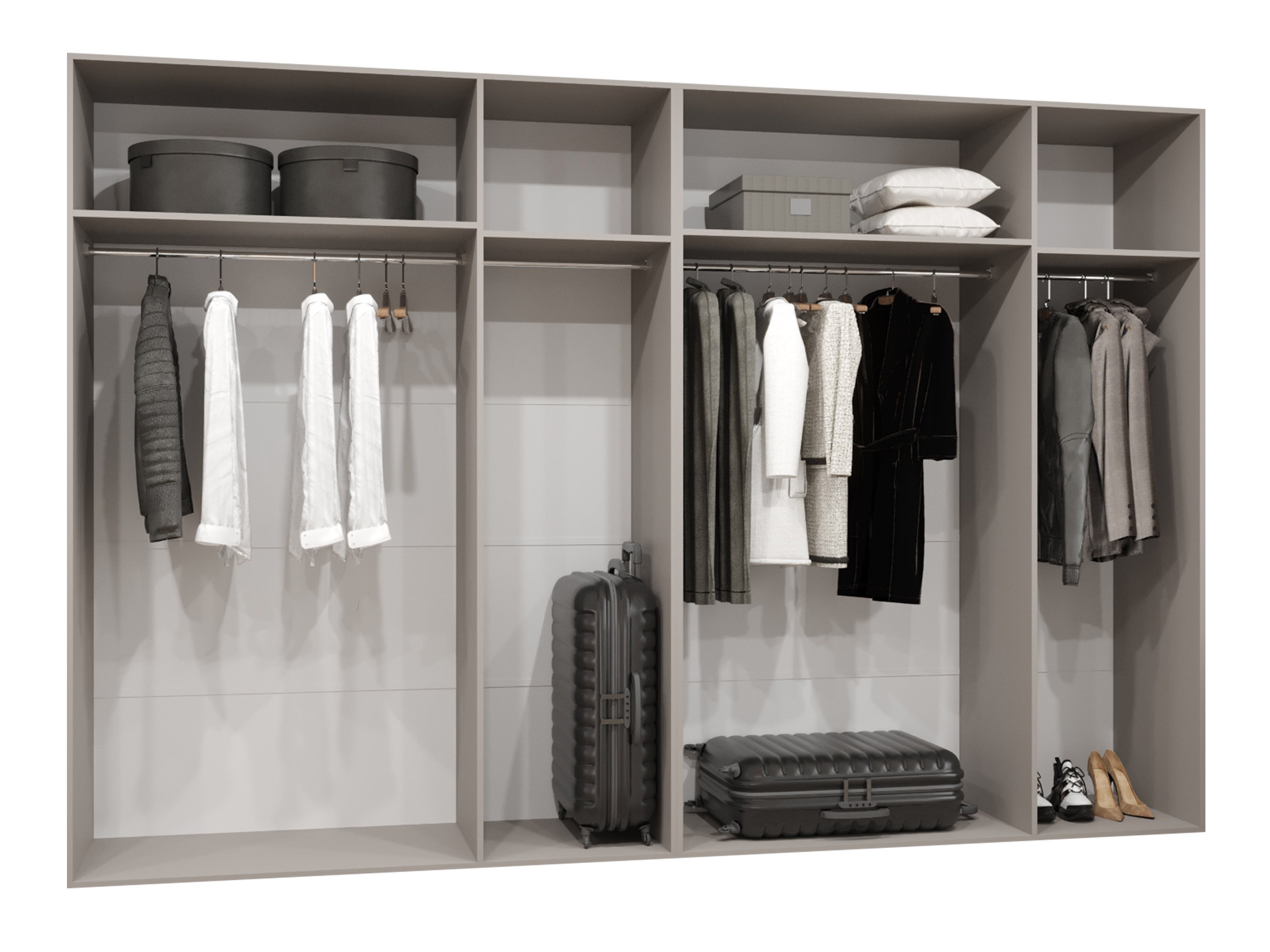 Armoire Hartford 588 (Noir)