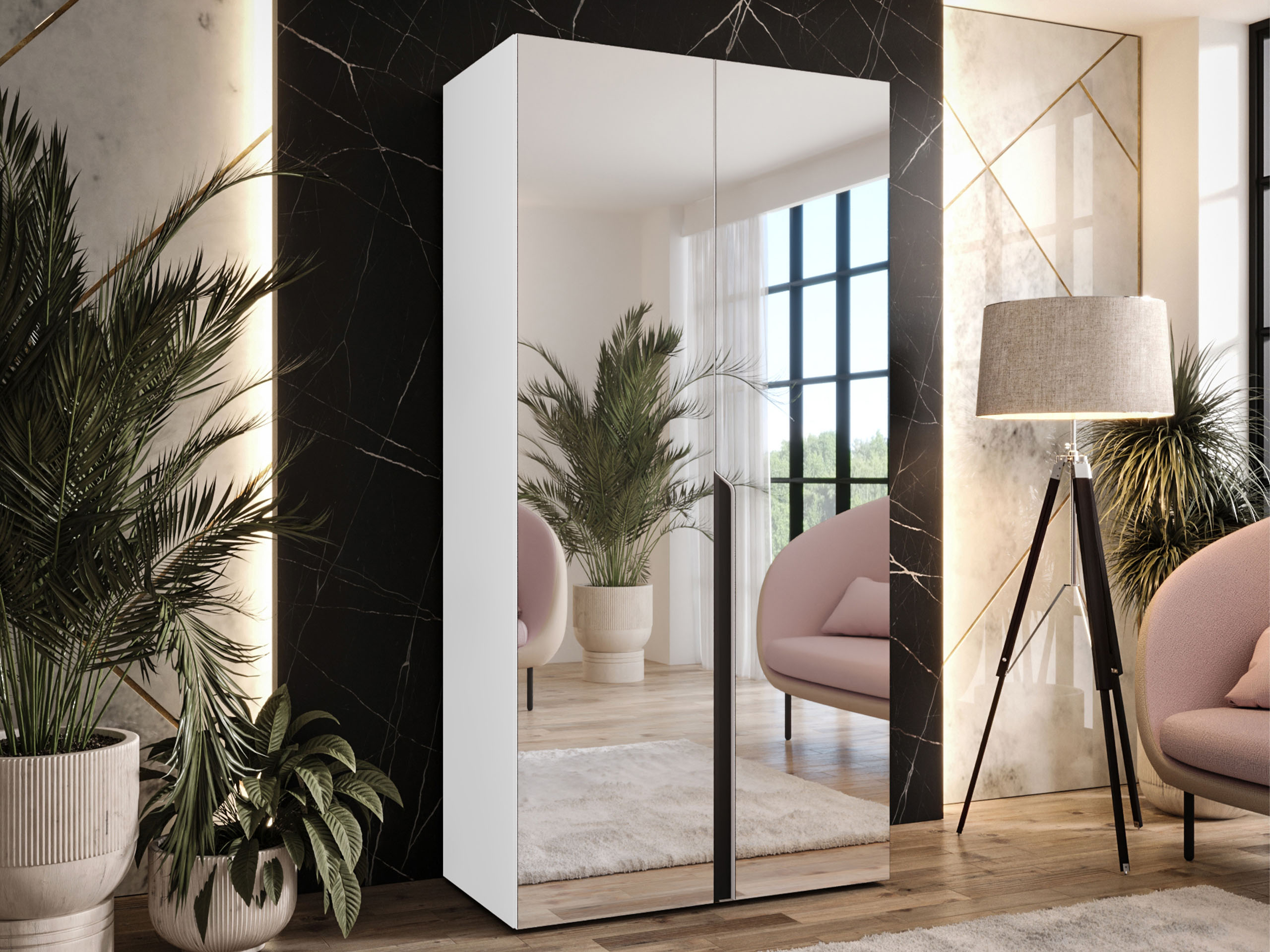 Armoire Hartford 589 (Blanc)