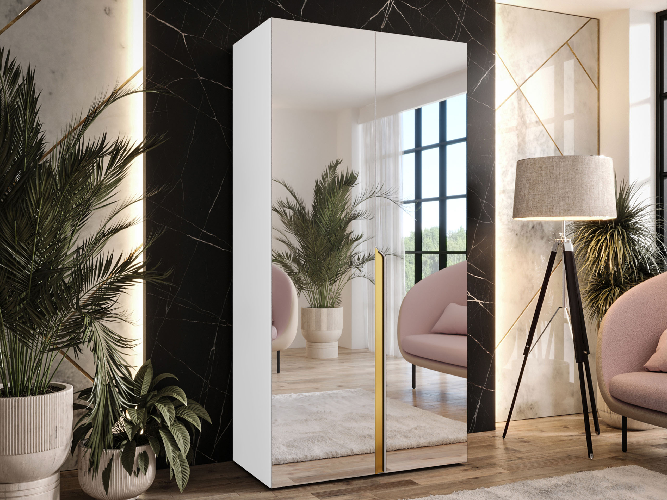 Armoire Hartford 589 (Blanc)