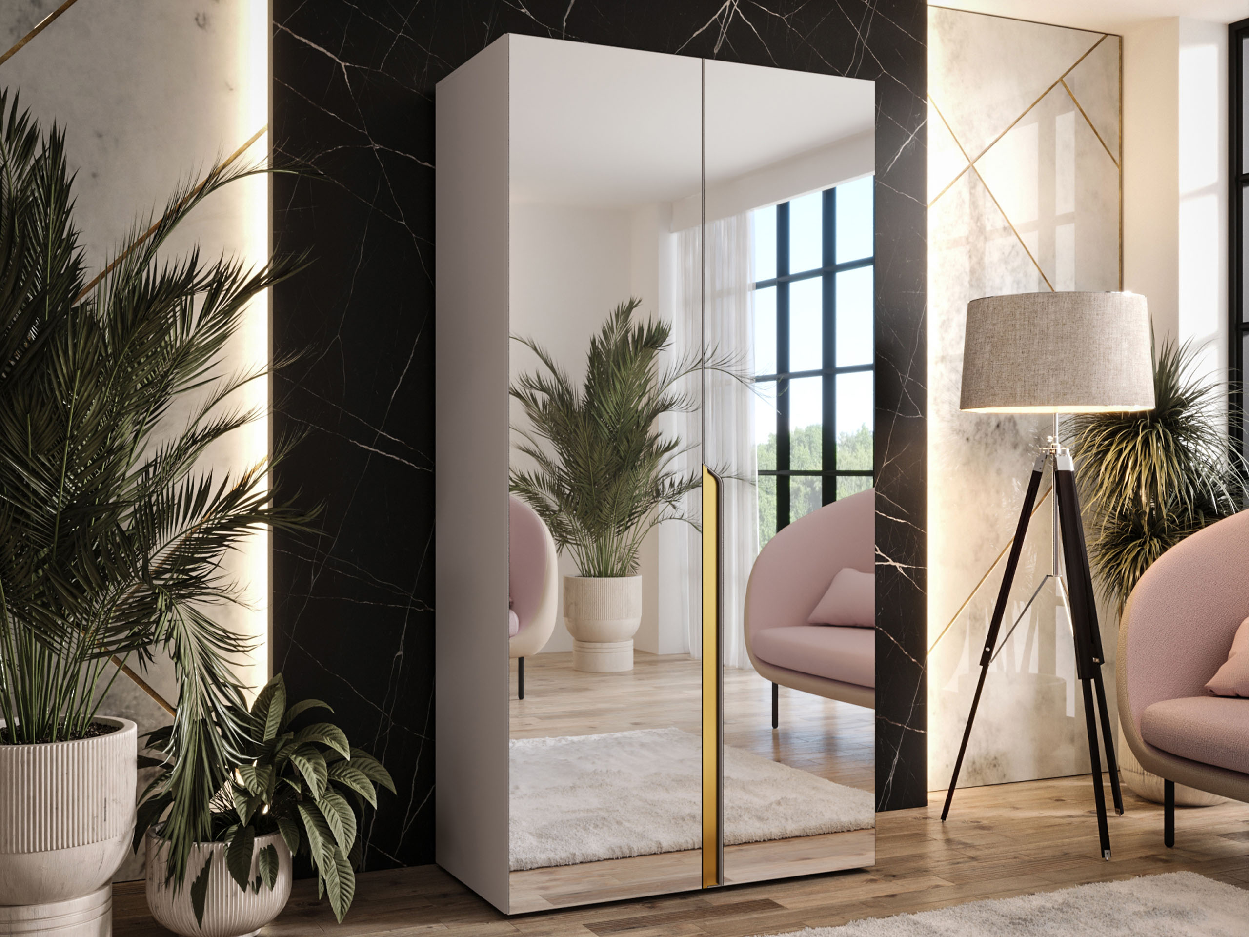 Armoire Hartford 589 (Cachemire)