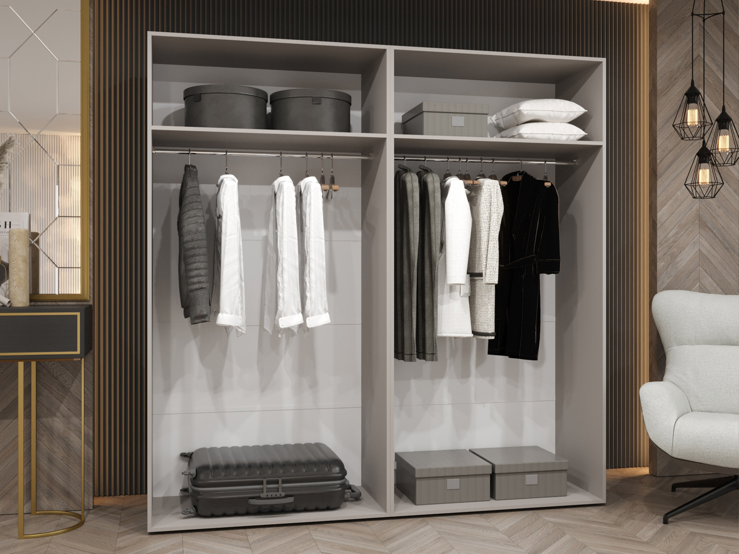 Armoire Hartford 591 (Noir)