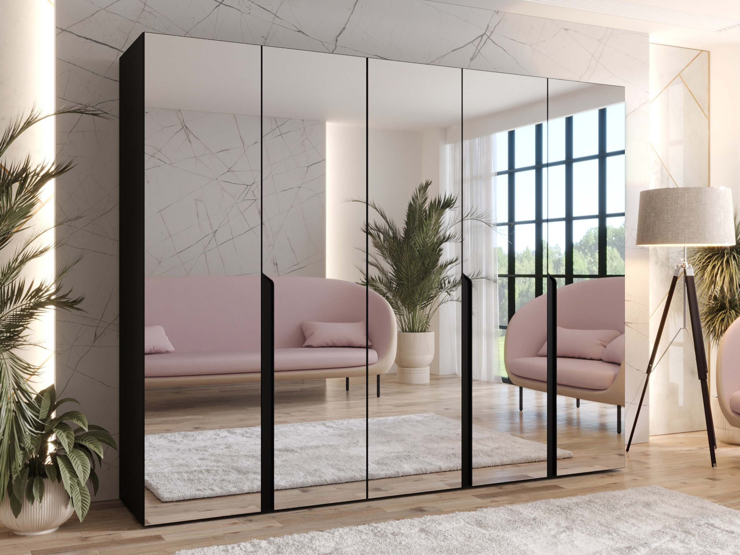 Armoire Hartford 592 (Noir)