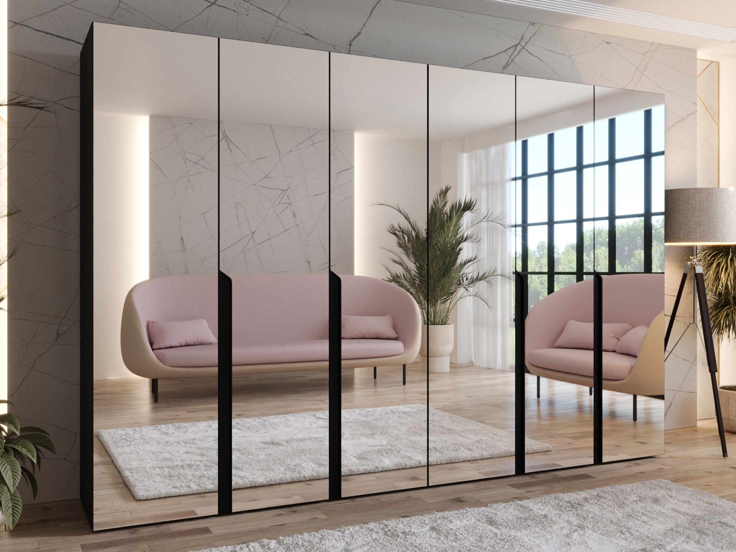 Armoire Hartford 593 (Noir)