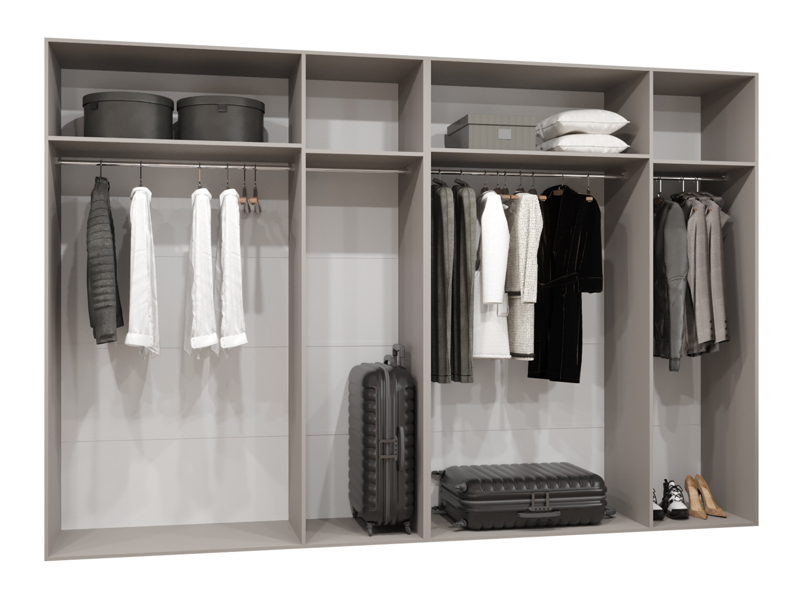 Armoire Hartford 593 (Noir)