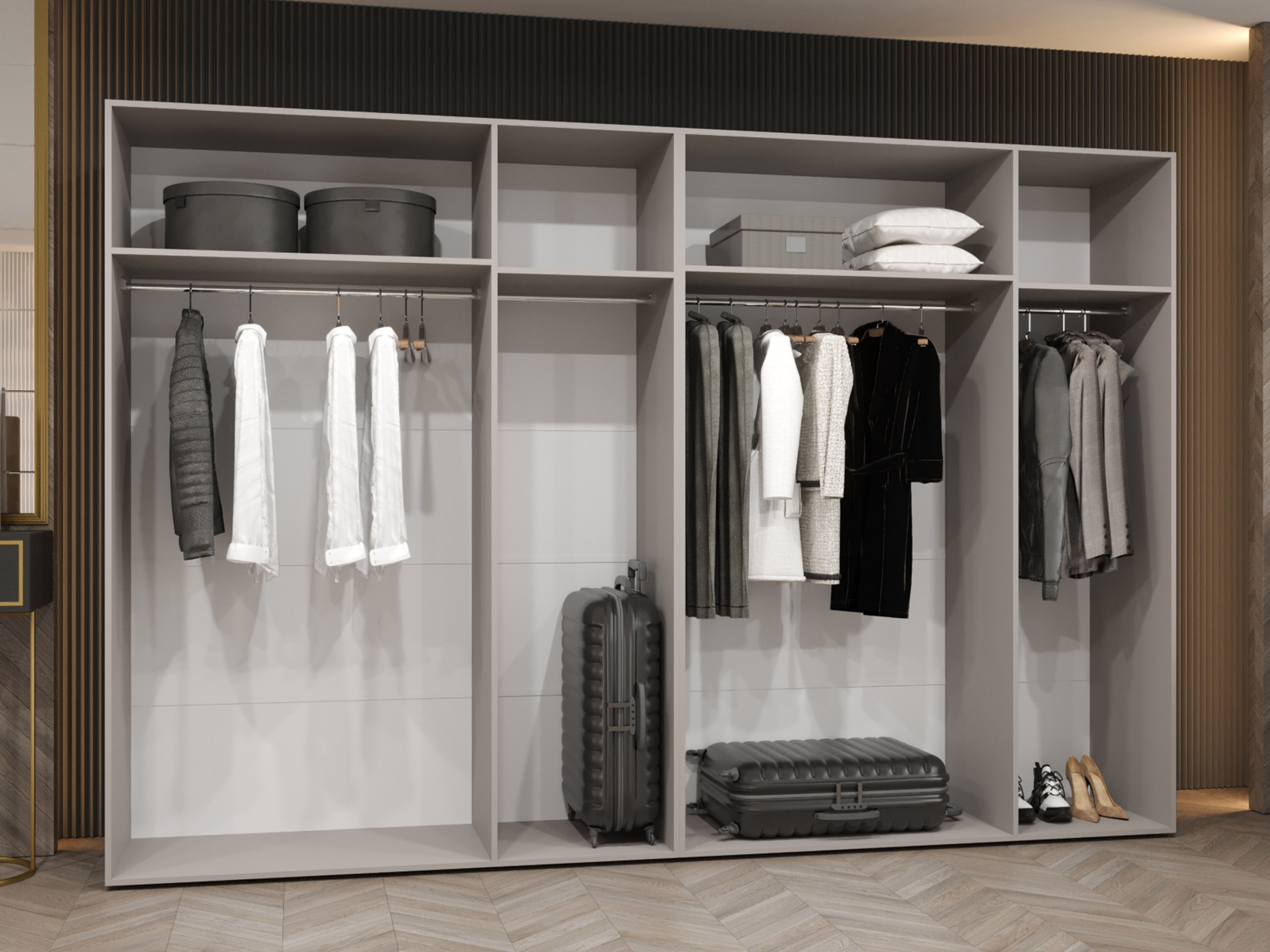 Armoire Hartford 593 (Blanc)