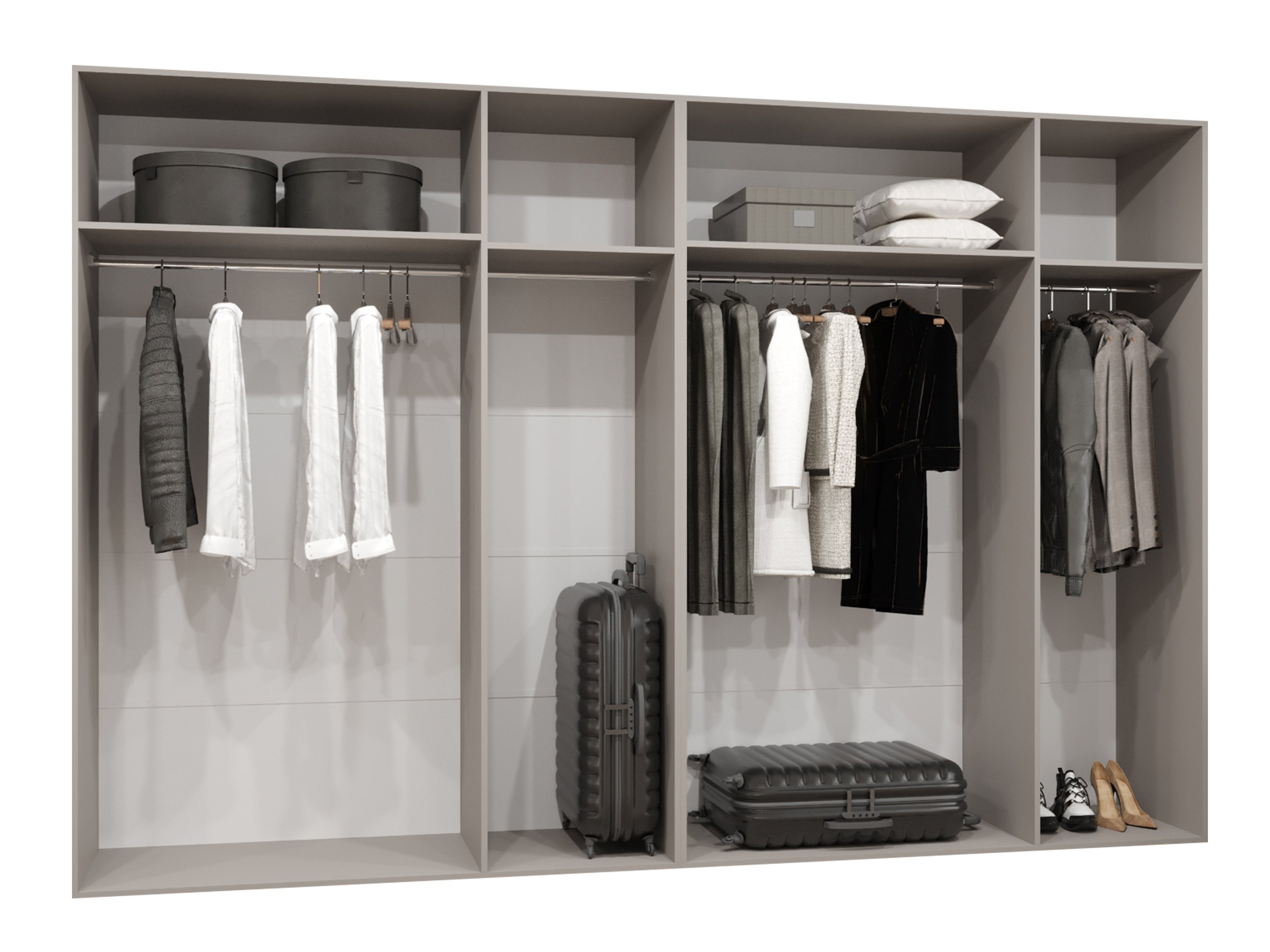 Armoire Hartford 593 (Blanc)