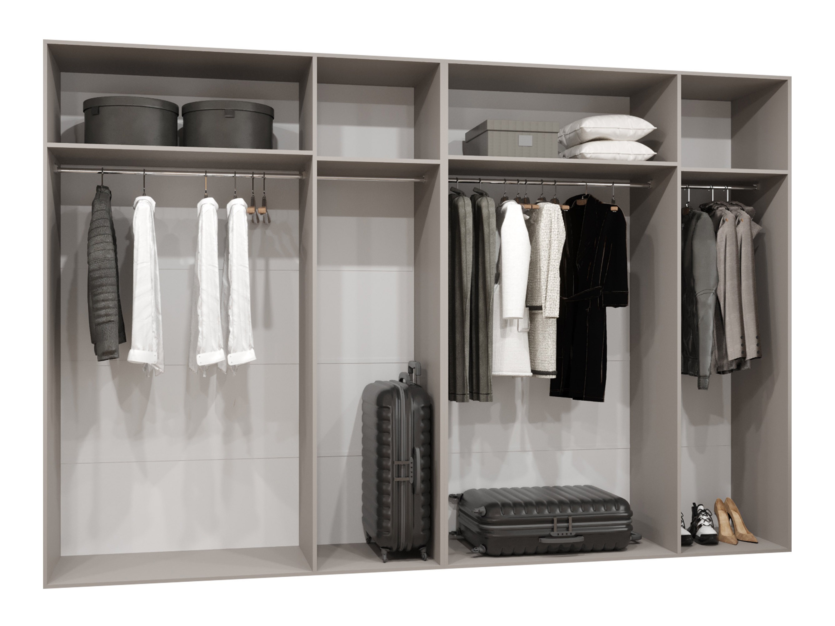 Armoire Hartford 593 (Blanc)